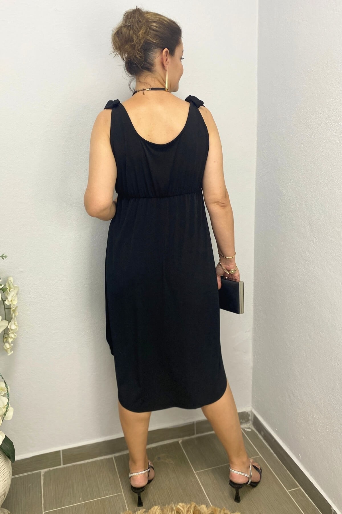 Kadın Siyah Helen Elbise