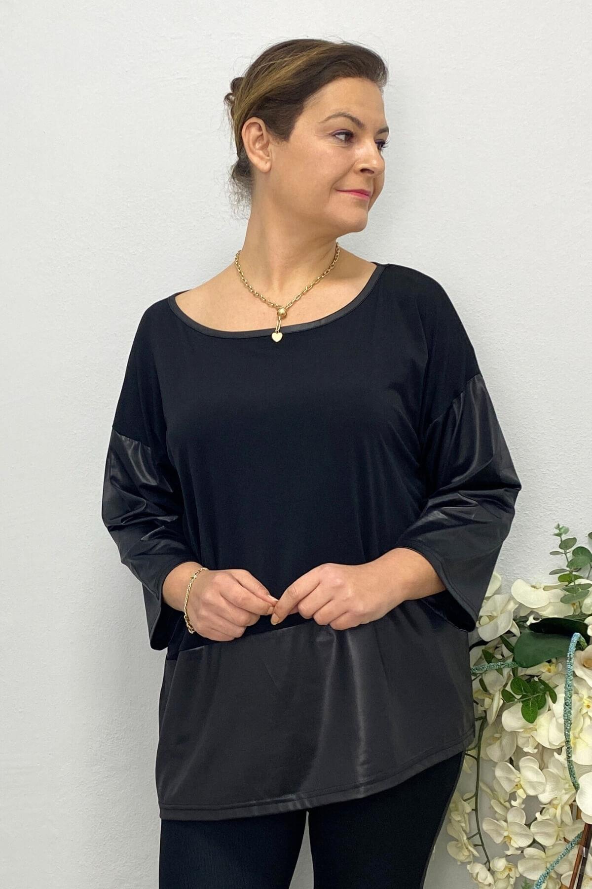 Kadın Siyah Serla Bluz