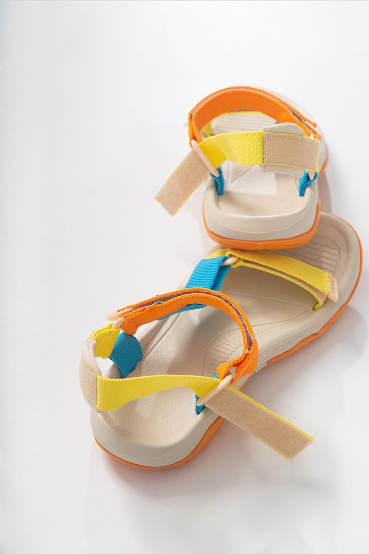 Sandamia Multi Renkli Kadın Spor Sandalet