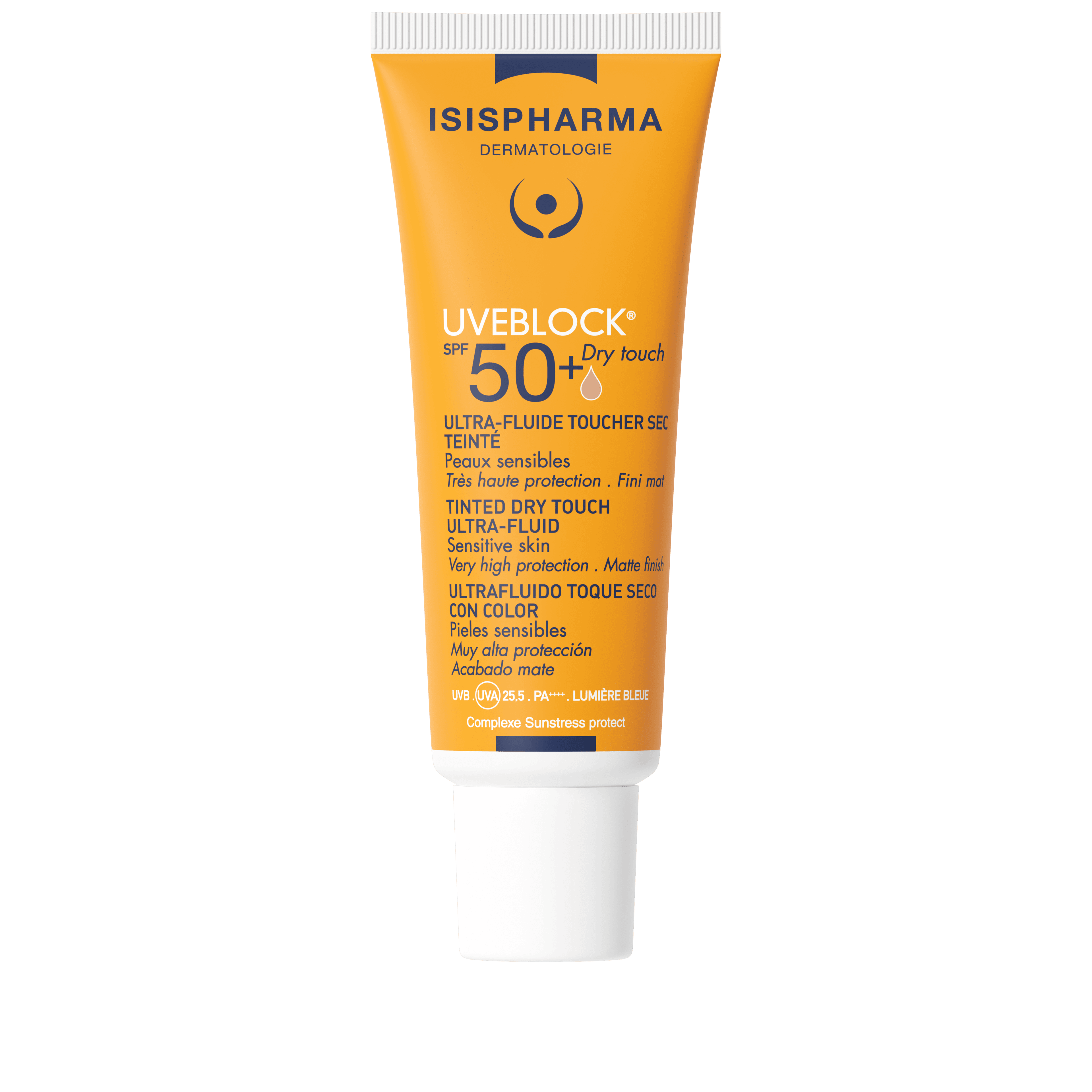 Uveblock Tinted Dry Touch Ultra-Fluid SPF50+ 40 ml