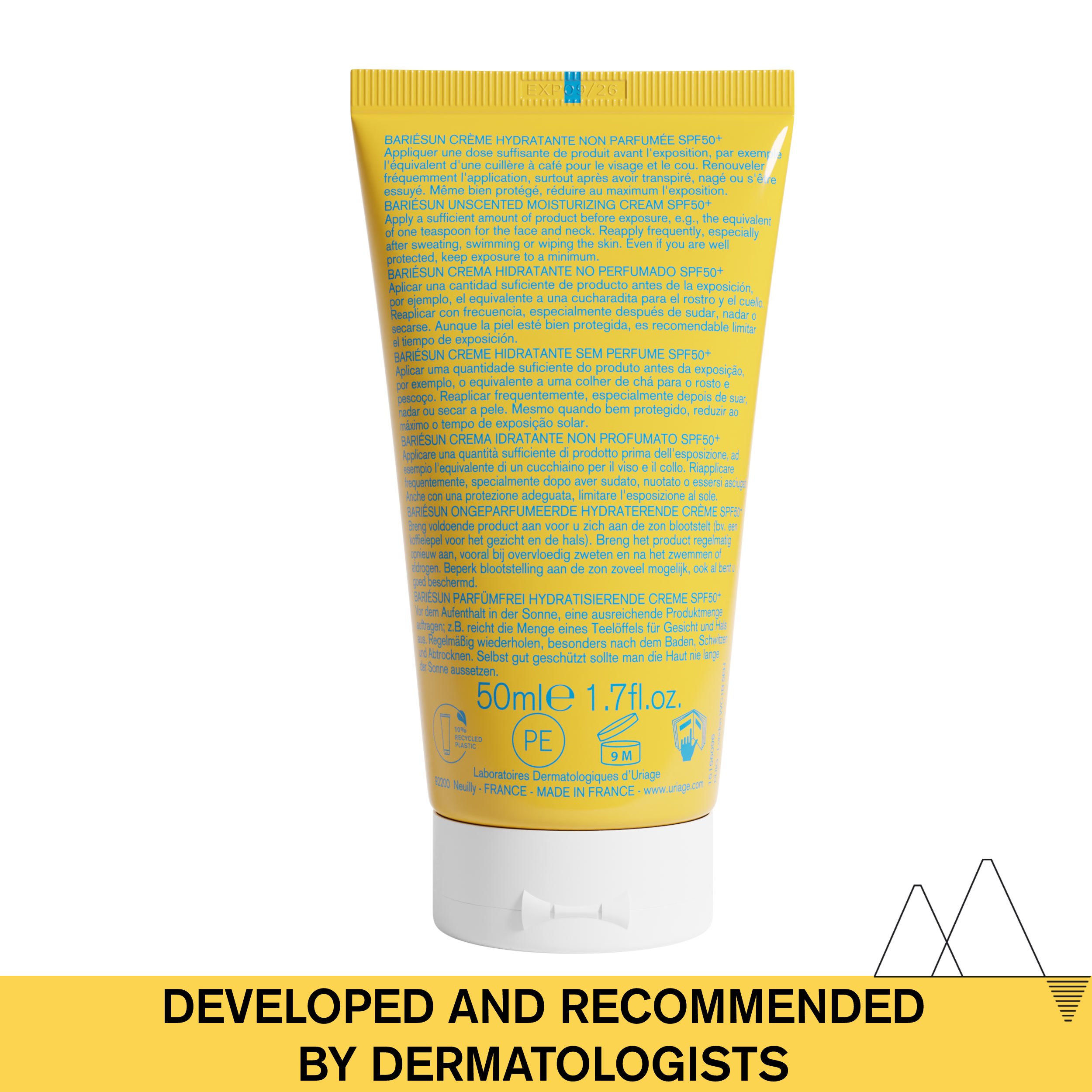 Bariésun Créme Sans Parfum SPF50+ 50 ml