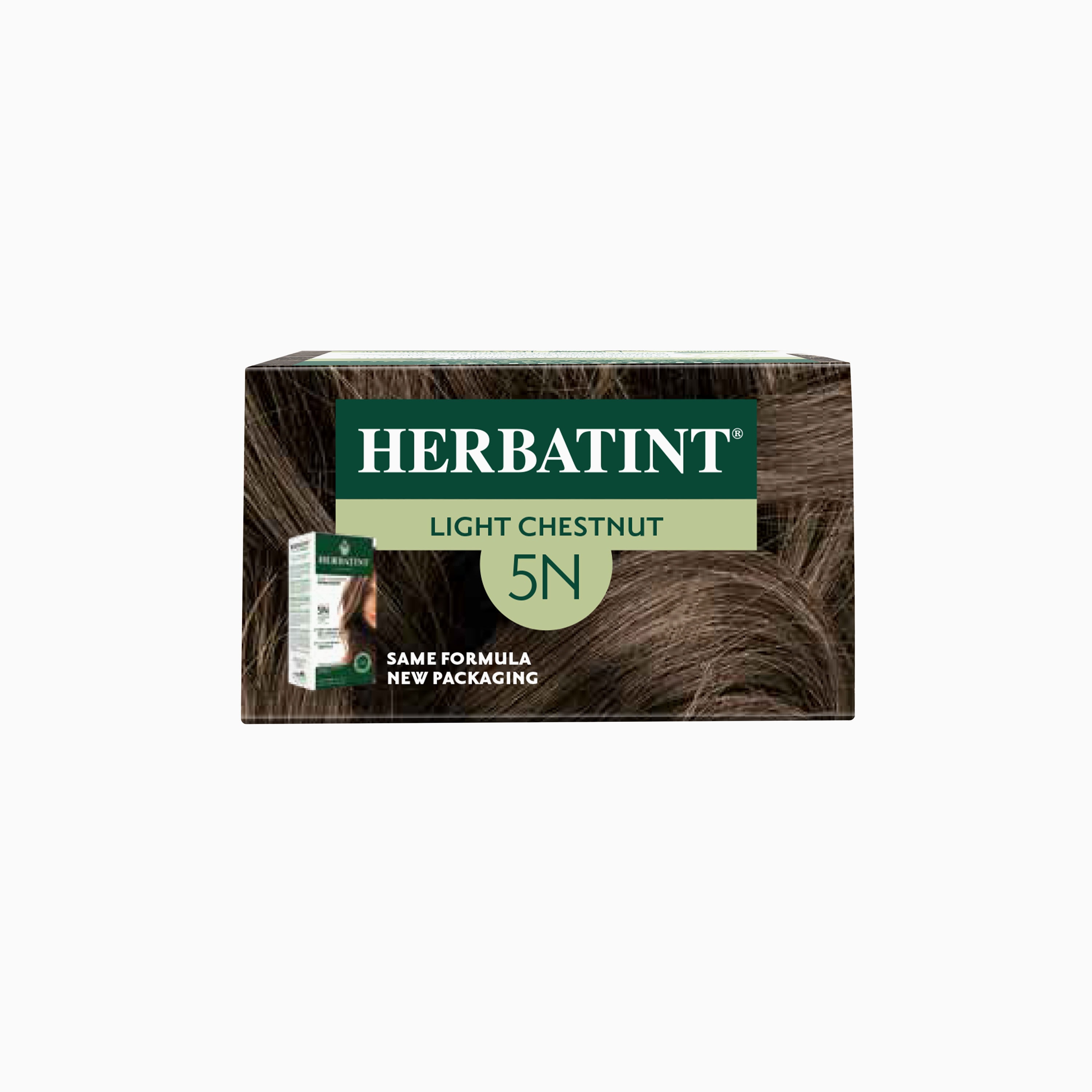 5N Light Chestnut - Açık Kestane Bitkisel Saç Boyası