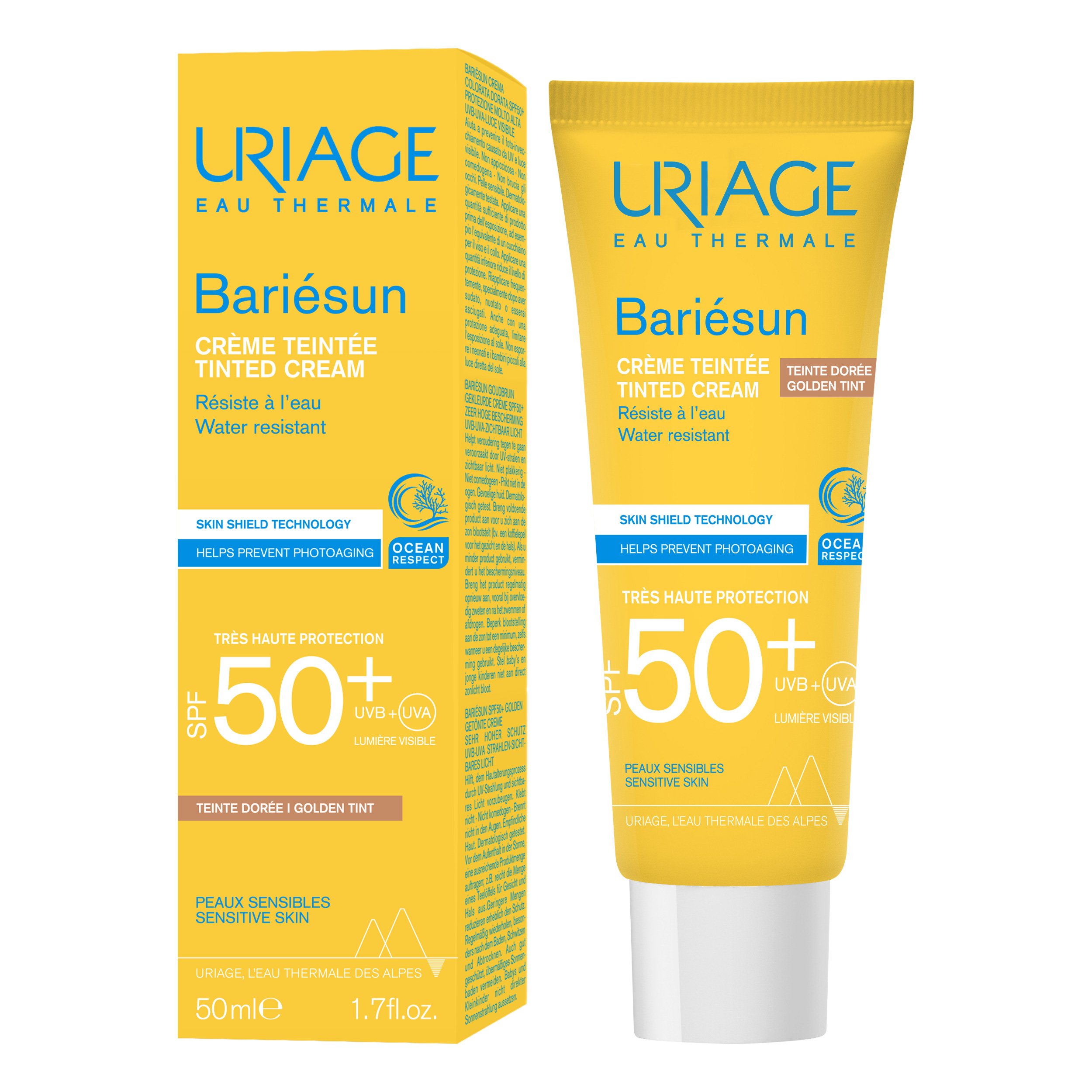 Bariésun Créme Teintée Dorée SPF50+ 50 ml