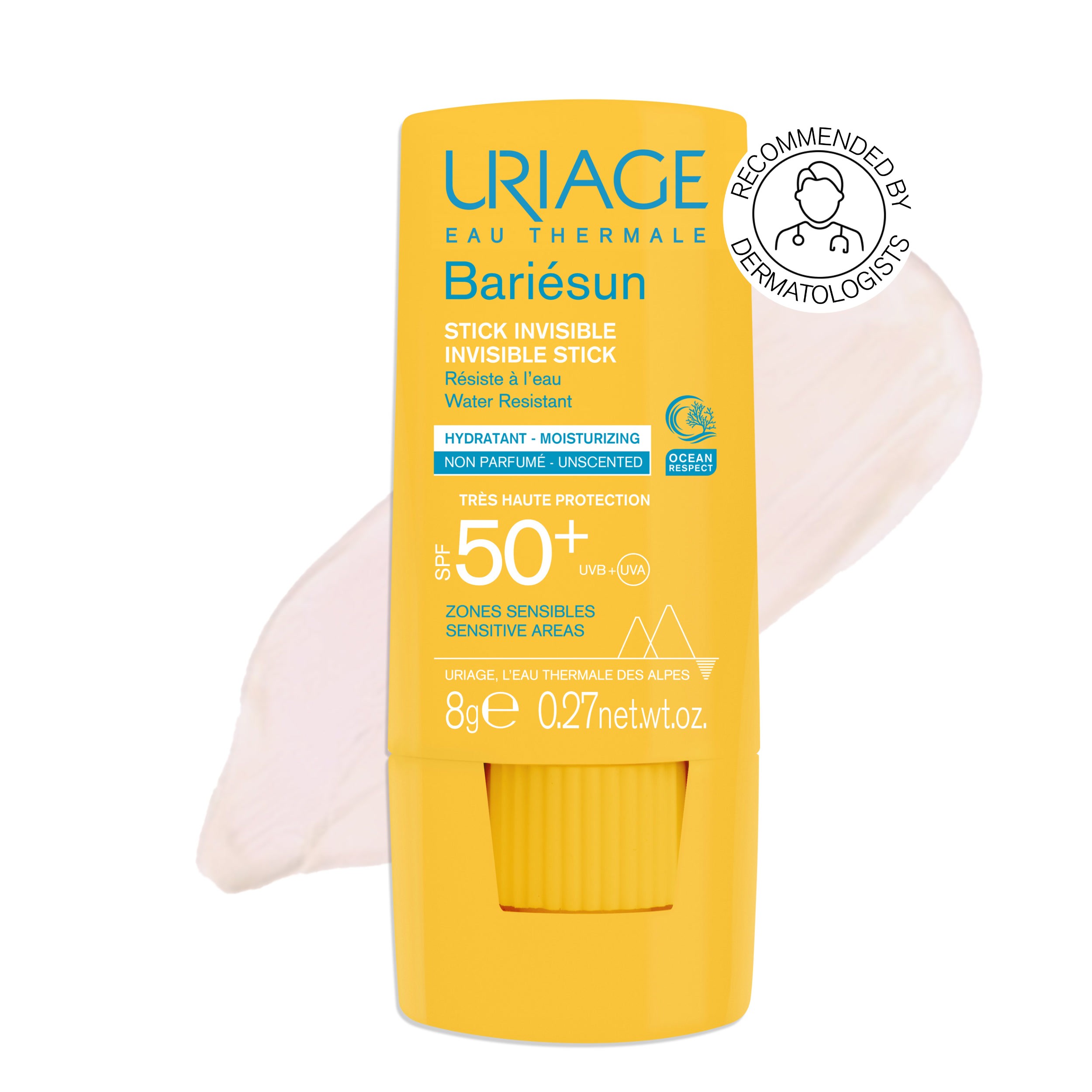 Bariesun Spf50+ invisible Stick 8 gr Hassas Bölgeler için Güneş Koruyucu Stick