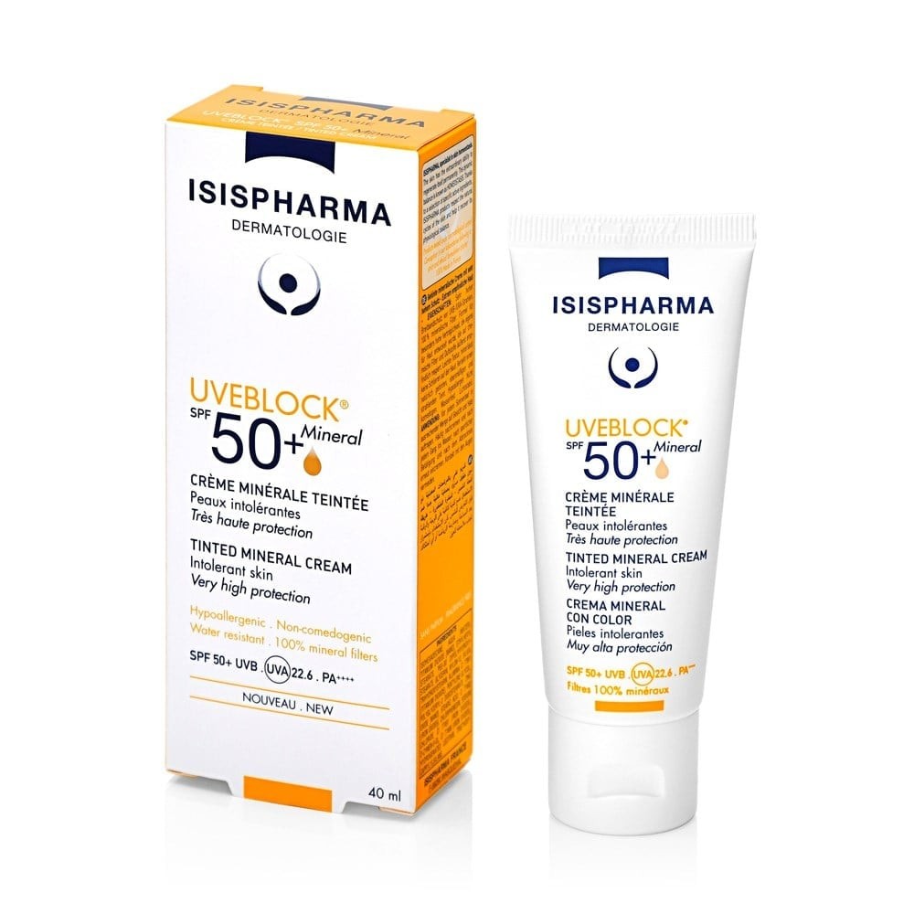 Uveblock Tinted Mineral Cream SPF50+ 40 ml