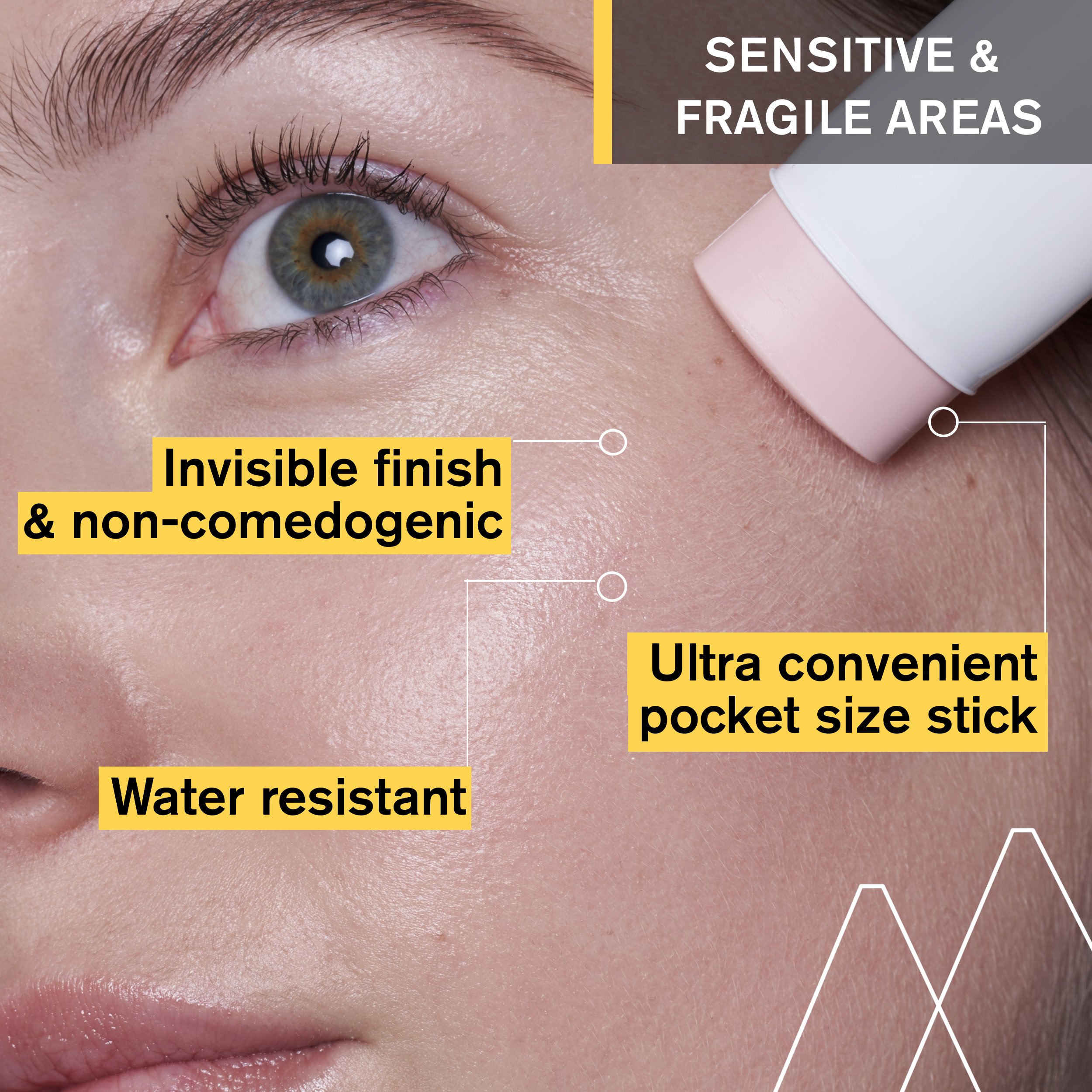 Bariesun Spf50+ invisible Stick 8 gr Hassas Bölgeler için Güneş Koruyucu Stick