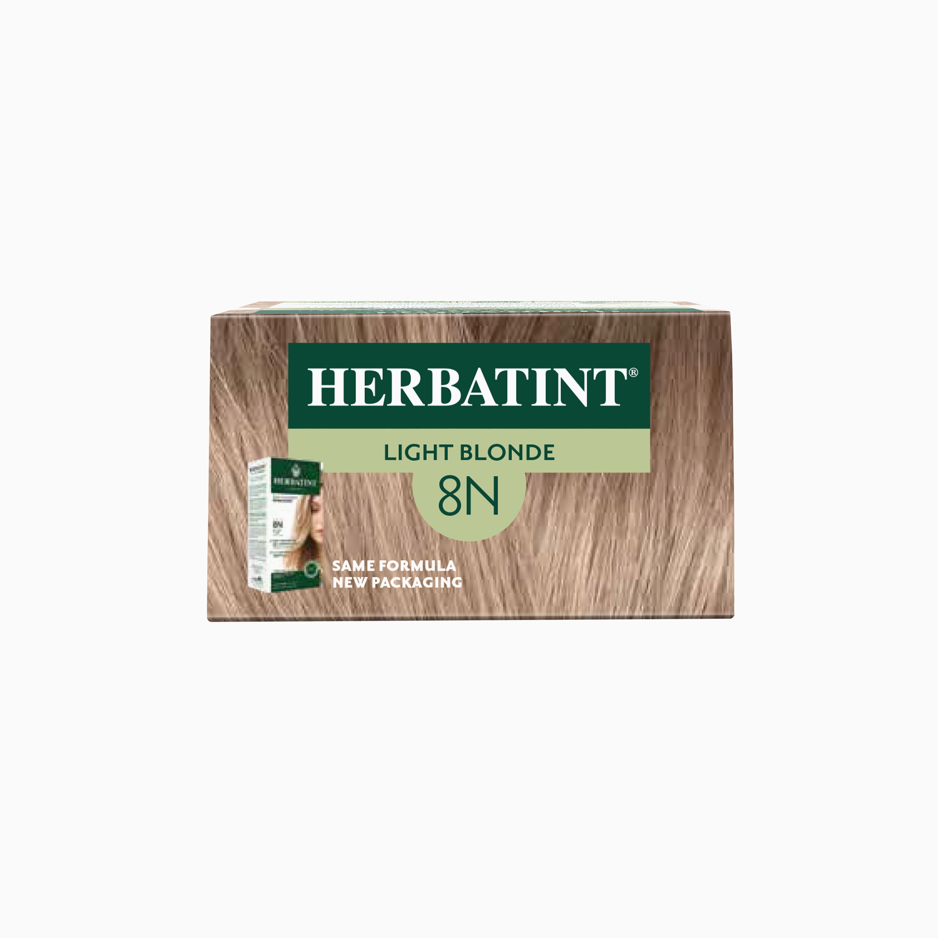 8N Light Blonde - Açık Sarı Bitkisel Saç Boyası