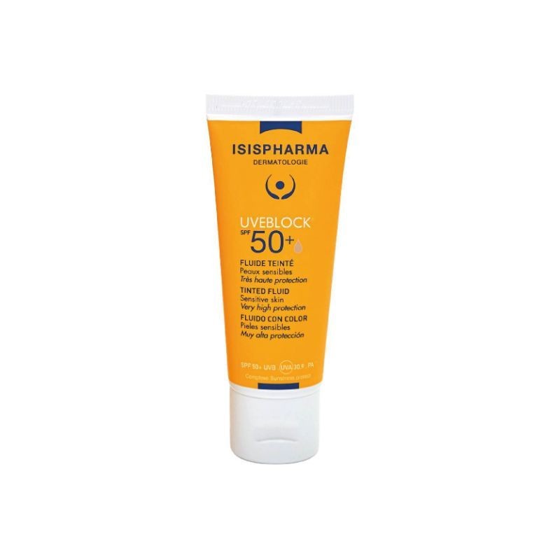 UVEBLOCK SPF50+ fluid light tinted 40ml