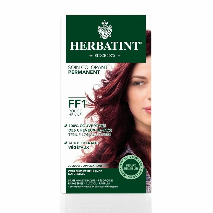 FF1 Henna Red - Kına Kırmızısı Bitkisel Saç Boyası
