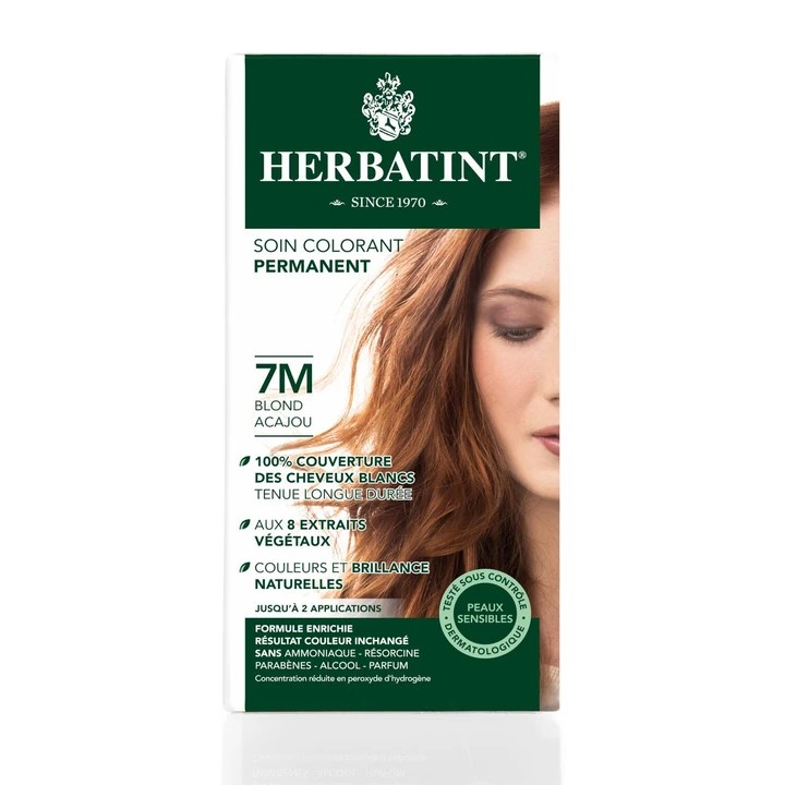 7M Mahogany Blonde - Maun Sarı Bitkisel Saç Boyası