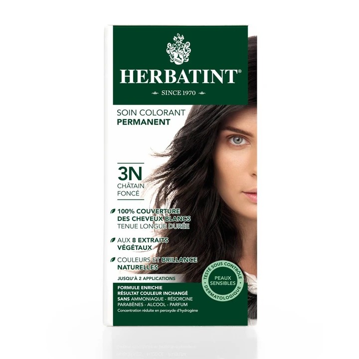 3N Dark Chestnut - Koyu Kestane Bitkisel Saç Boyası