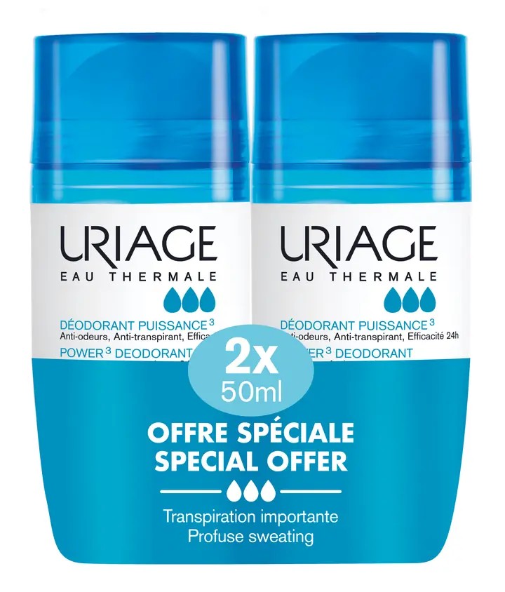 DEODORANT PUISSANCE3 ROLL-ON 50ML. ( DUO )