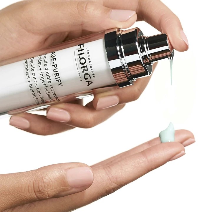 Age Purify Fluid Karma ve Yağlı Ciltler için Yaşlanma Karşıtı Yüz Bakım Kremi 50 ml