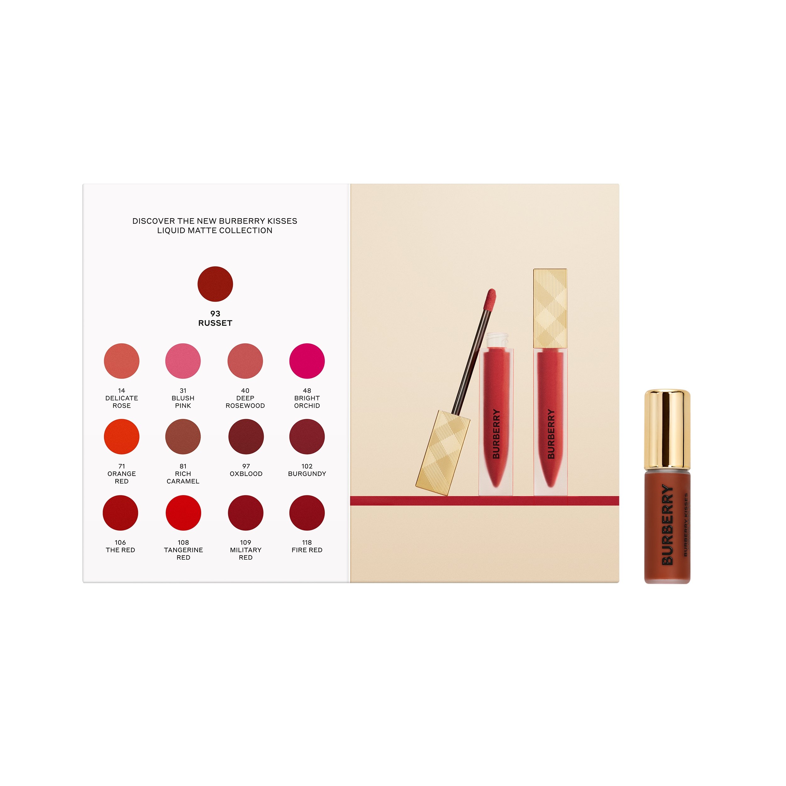 Kisses Liquid Matte No.109 Military Red Likit Ruj
