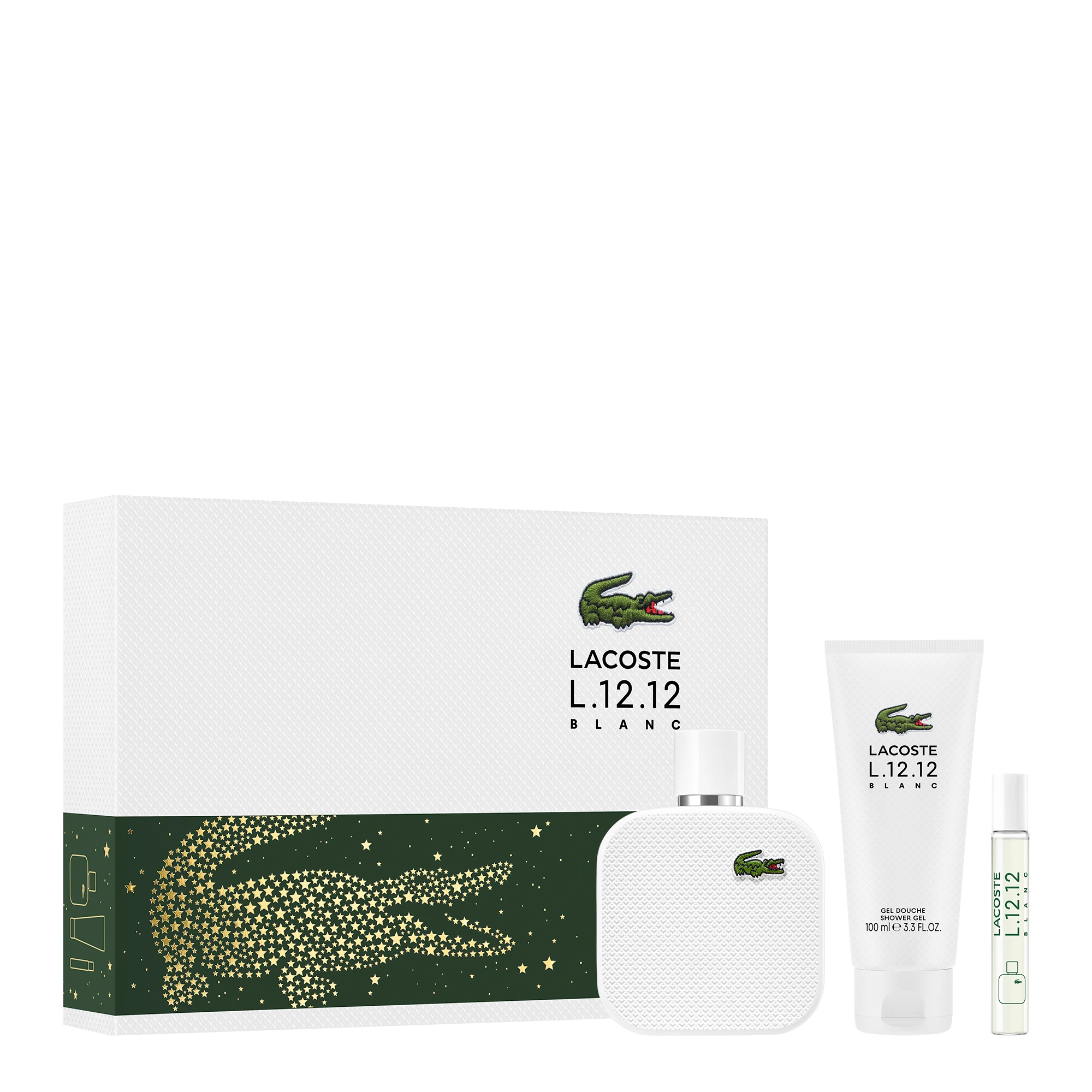 Lacoste L1212 Blanc EDP 100 ml XMAS25 Erkek Parfüm Seti