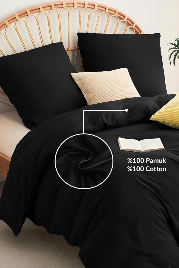 %100 Pamuk 57 Tel İplik Boyalı Nevresim Seti – Yumuşak Dokulu, Nefes Alan Kumaş