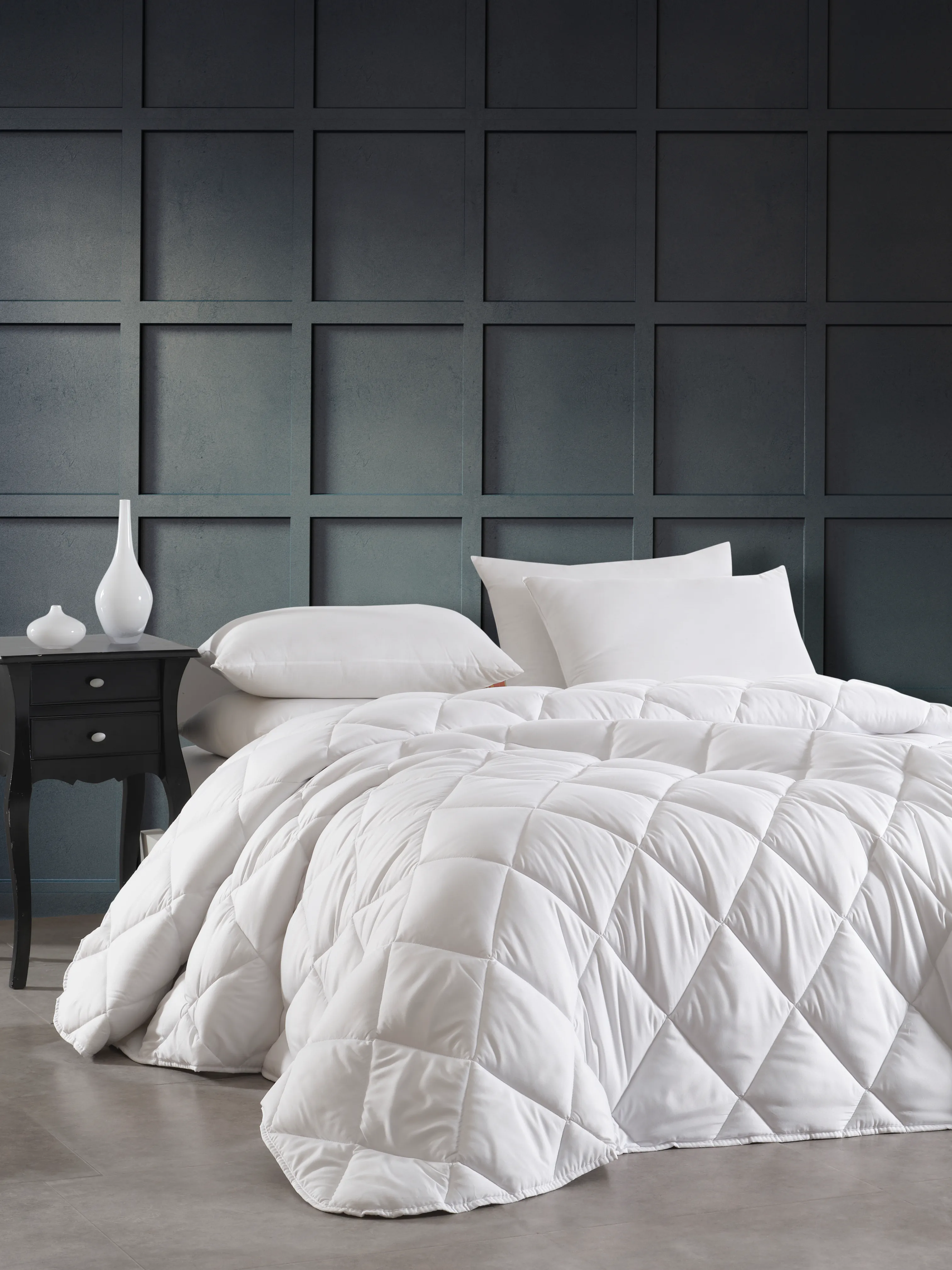 DİAMANT Serisi Çift Kişilik Otel Tipi Yorgan – Silikon Dolgulu, Microfiber Elyaf Yüzey, Yumuşak ve Nefes Alabilir