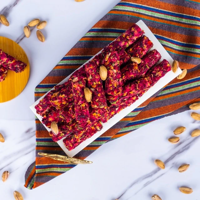 Lokum Fitil Gül Yapraklı