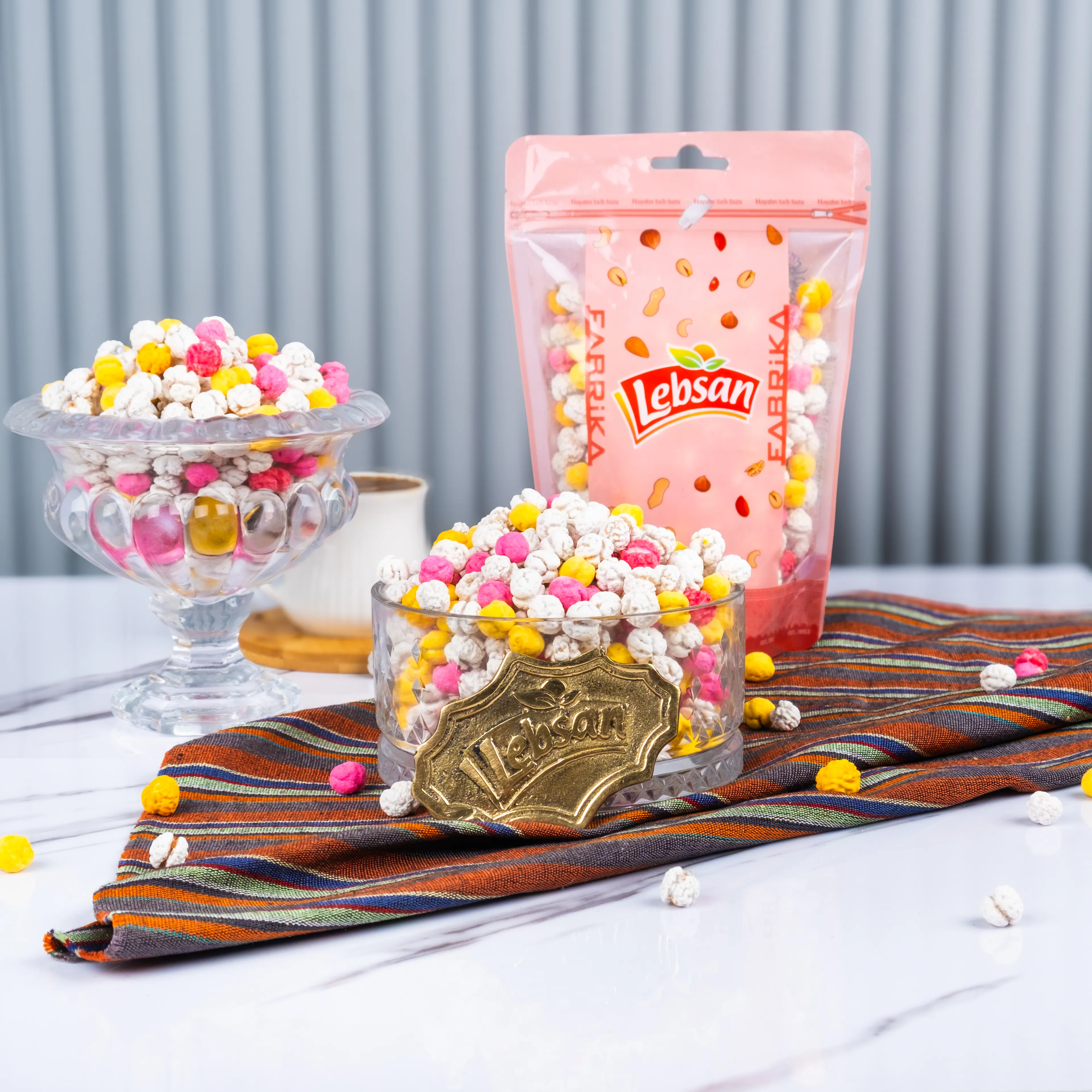 Leblebi Şekeri Renkli