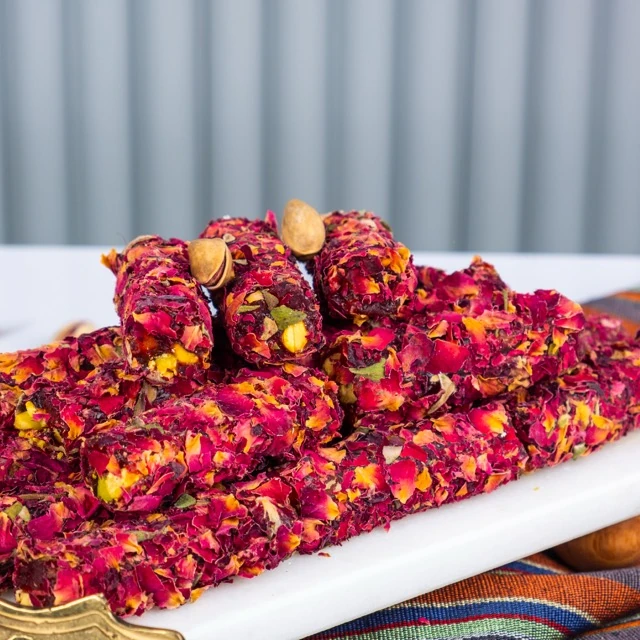 Lokum Fitil Gül Yapraklı