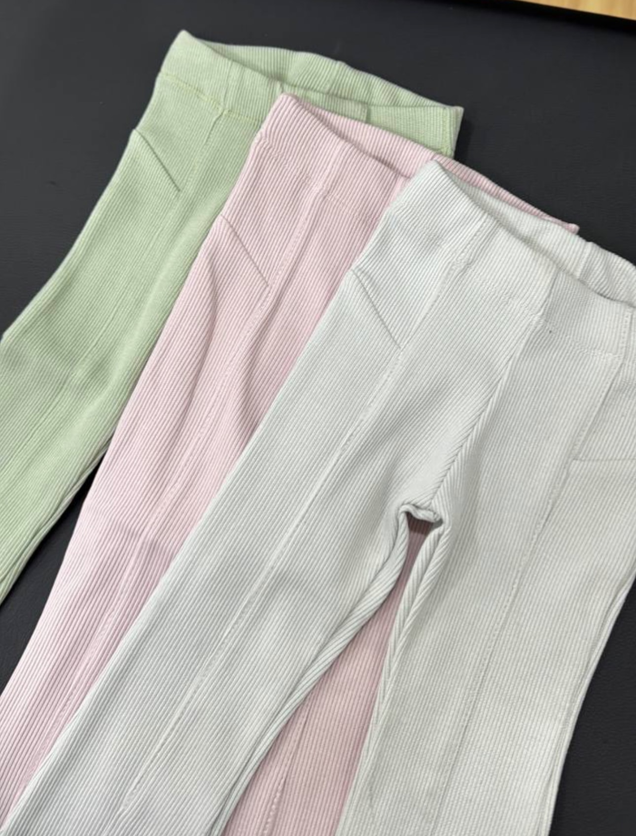 ZR Fitilli Kaşkorse Tayt - Pembe