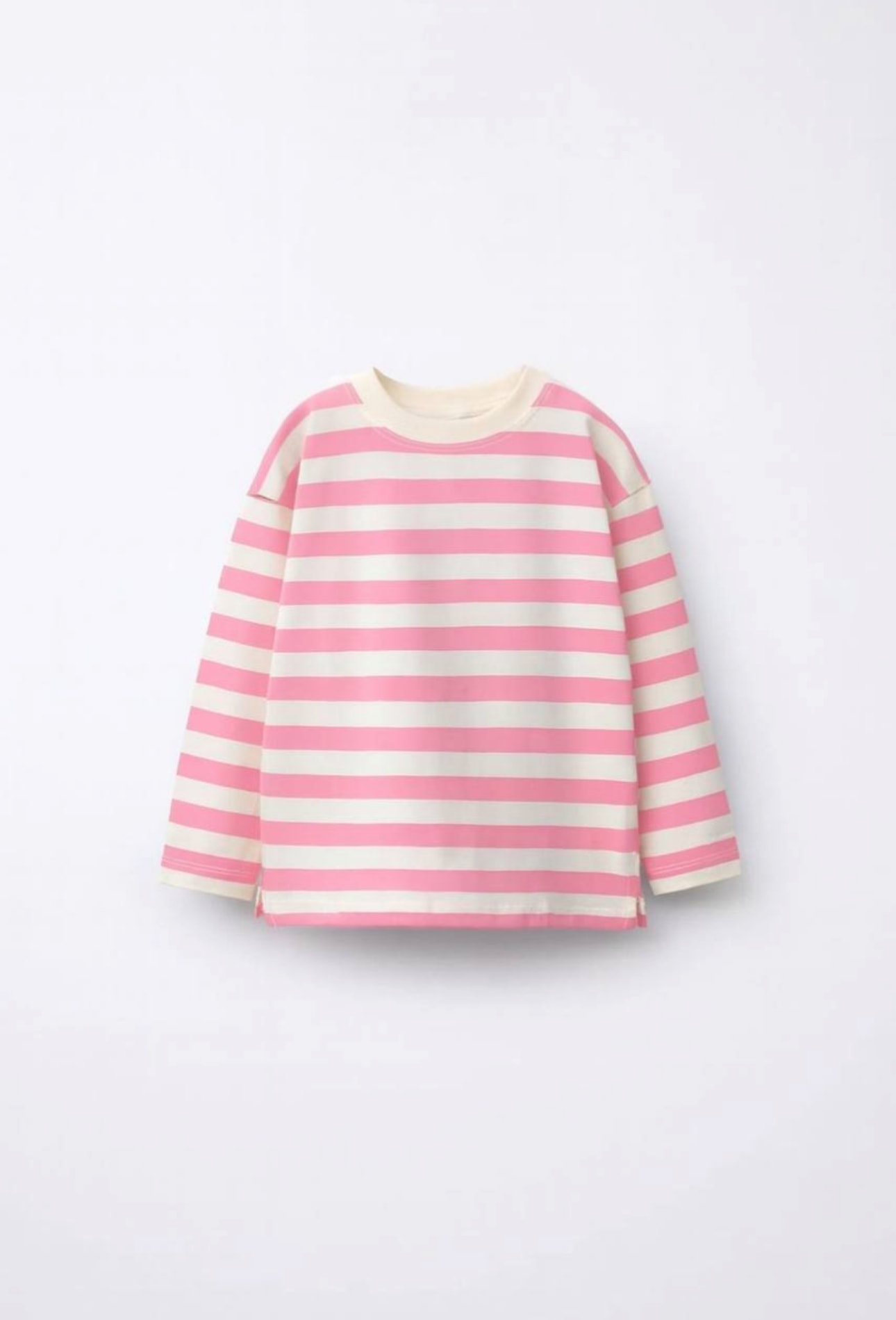 La' ciel Paris Sweatshirt - Pembe