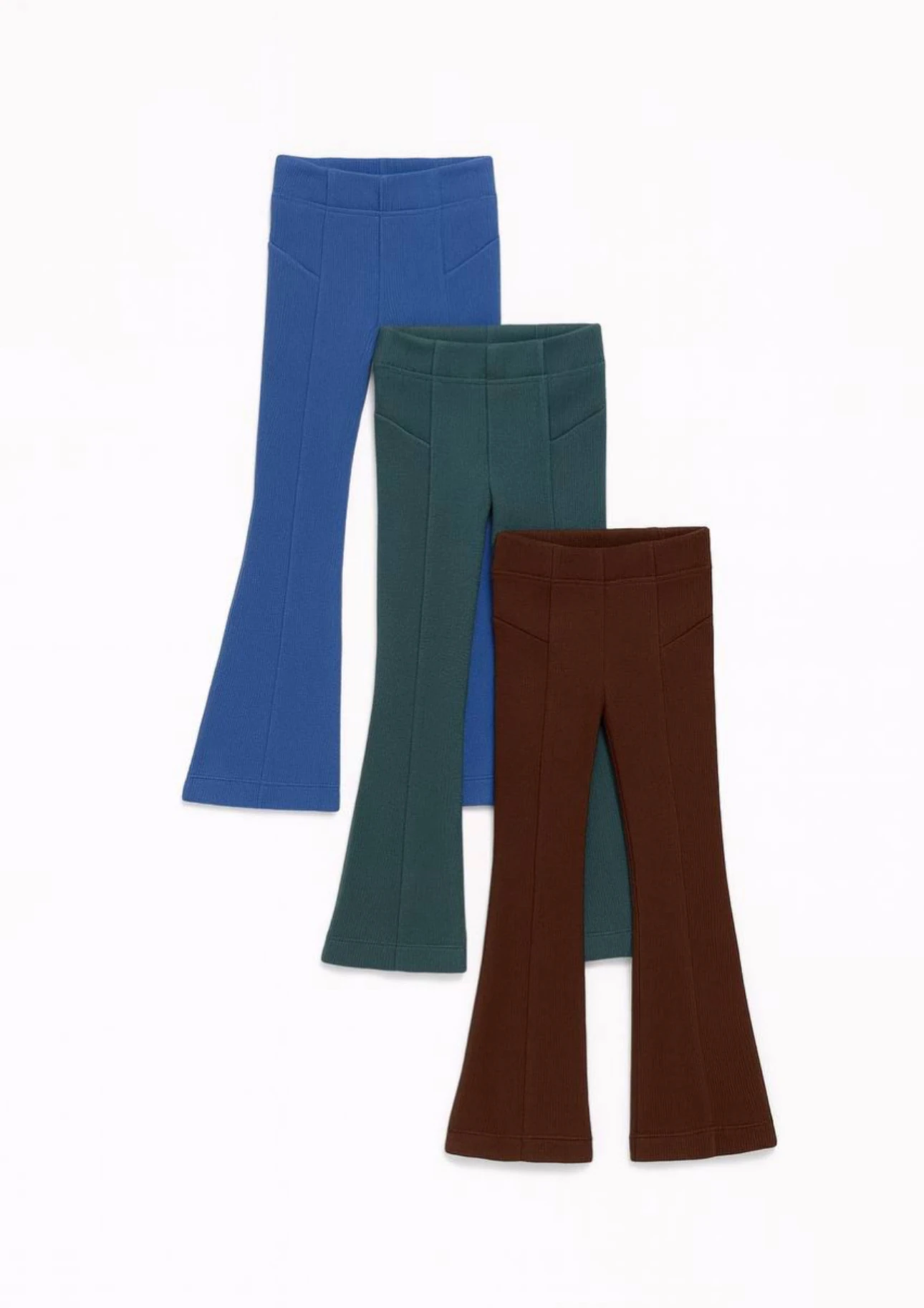 Fitilli Kaşkorse Tayt - Kahverengi