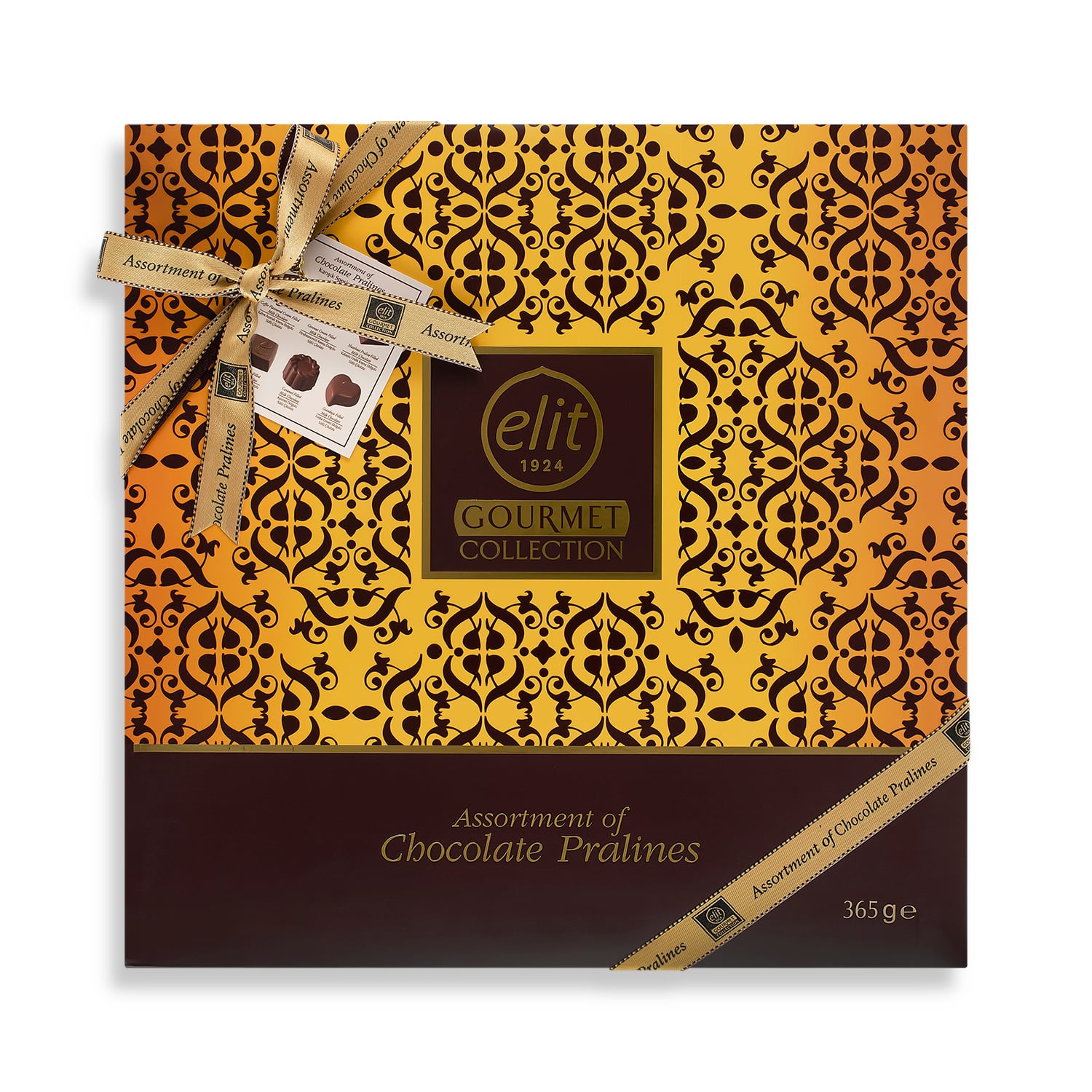 Karışık Spesiyal Çikolata Sarı Kutu 365g Glutensiz