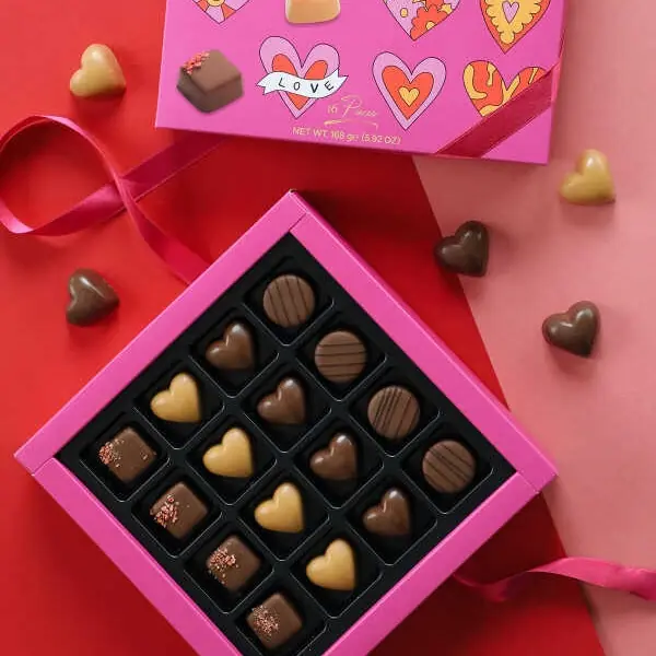 Love Chocolate Spesiyal Kutu Pembe 168g Glutensiz