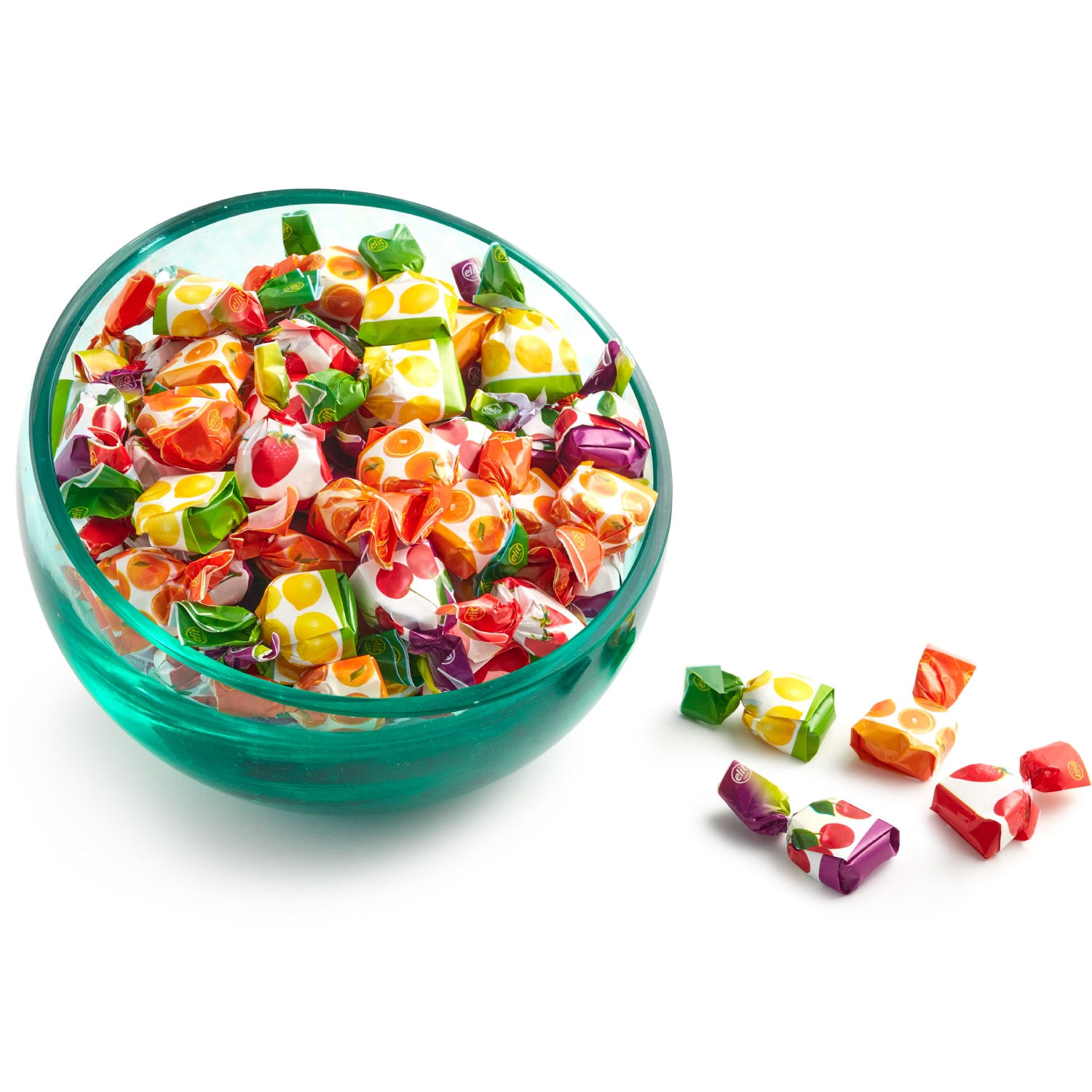 Karışık Meyve Dolgulu Bonbon Şeker 1kg Glutensiz