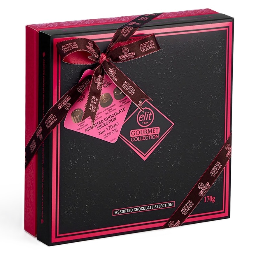 Gourmet Collection Spesiyal Çikolata Pembe Kutu 170g Glutensiz