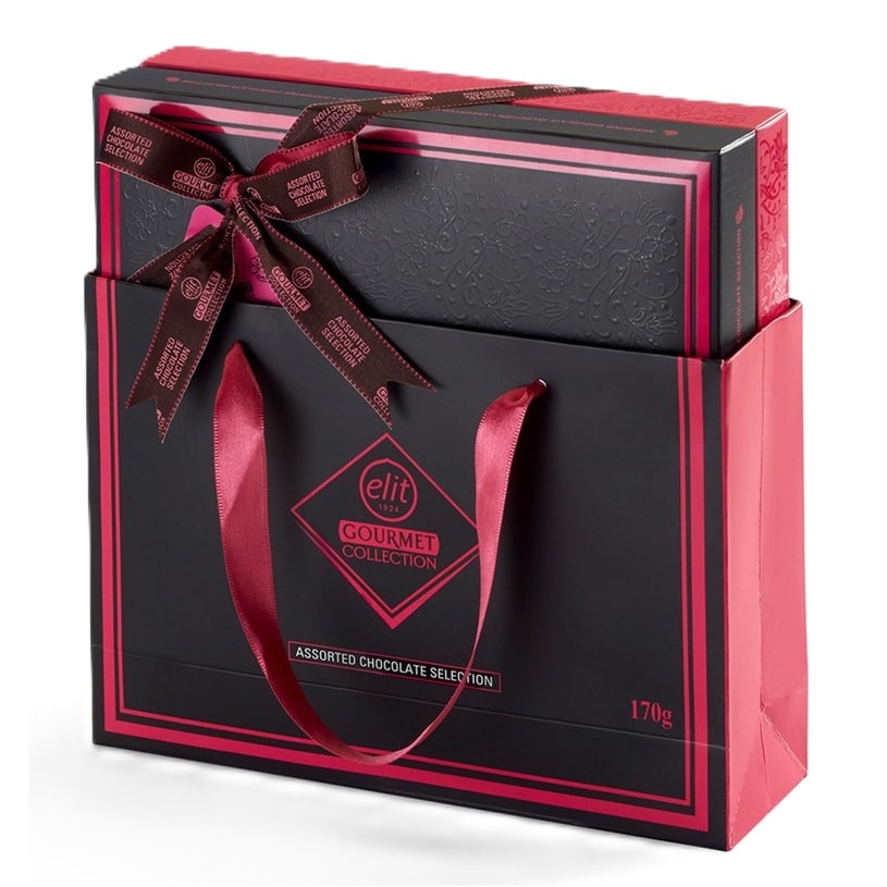 Gourmet Collection Spesiyal Çikolata Pembe Kutu 170g Glutensiz