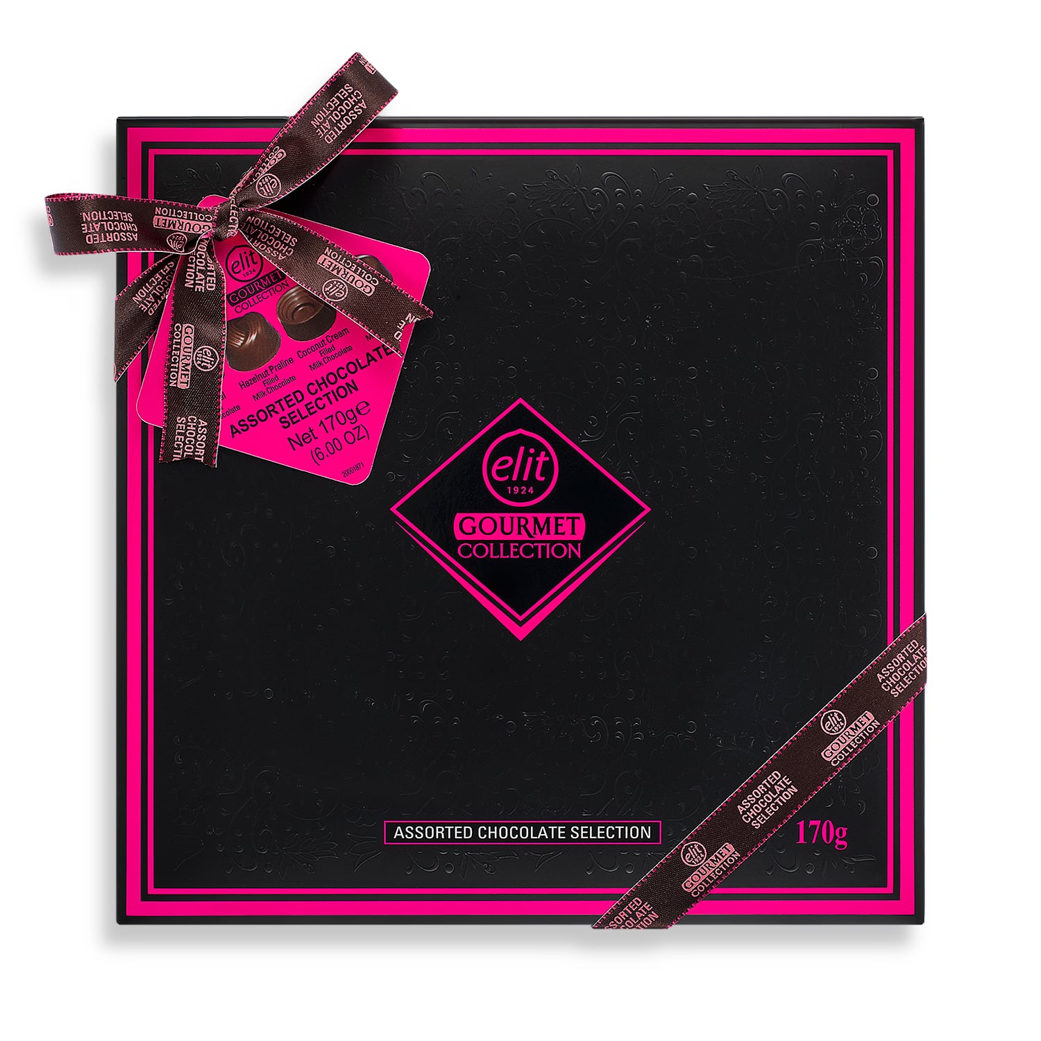 Gourmet Collection Spesiyal Çikolata Pembe Kutu 170g Glutensiz