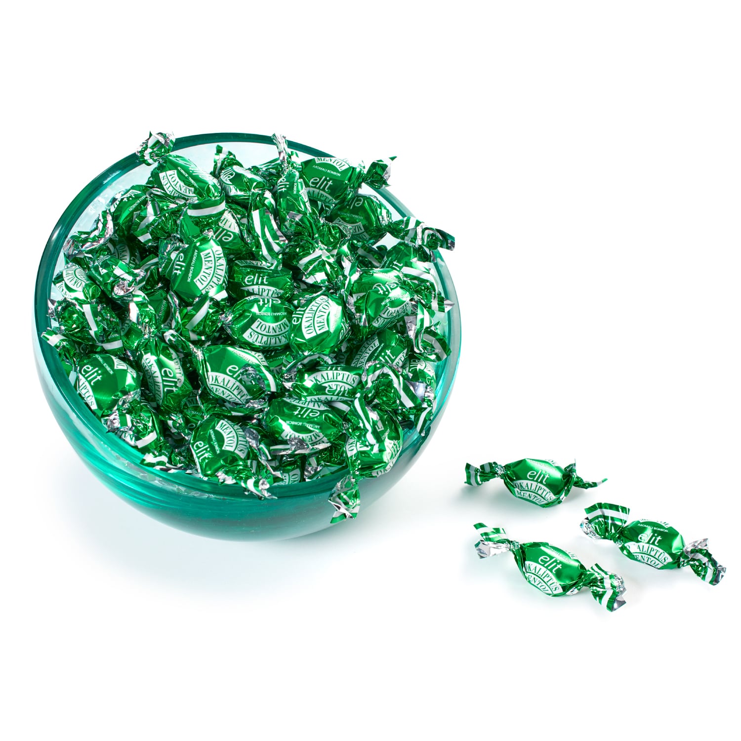 Mentollü Okaliptus Bonbon Şeker 1kg Glutensiz