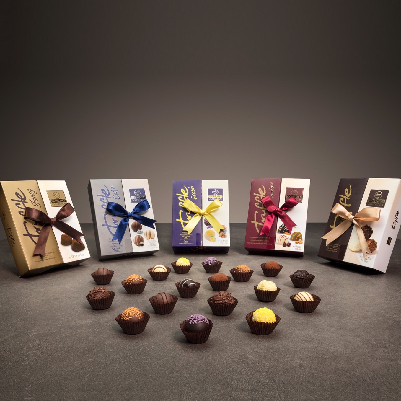 Gourmet Collection Trüf Çikolata Karışık 195g Glutensiz