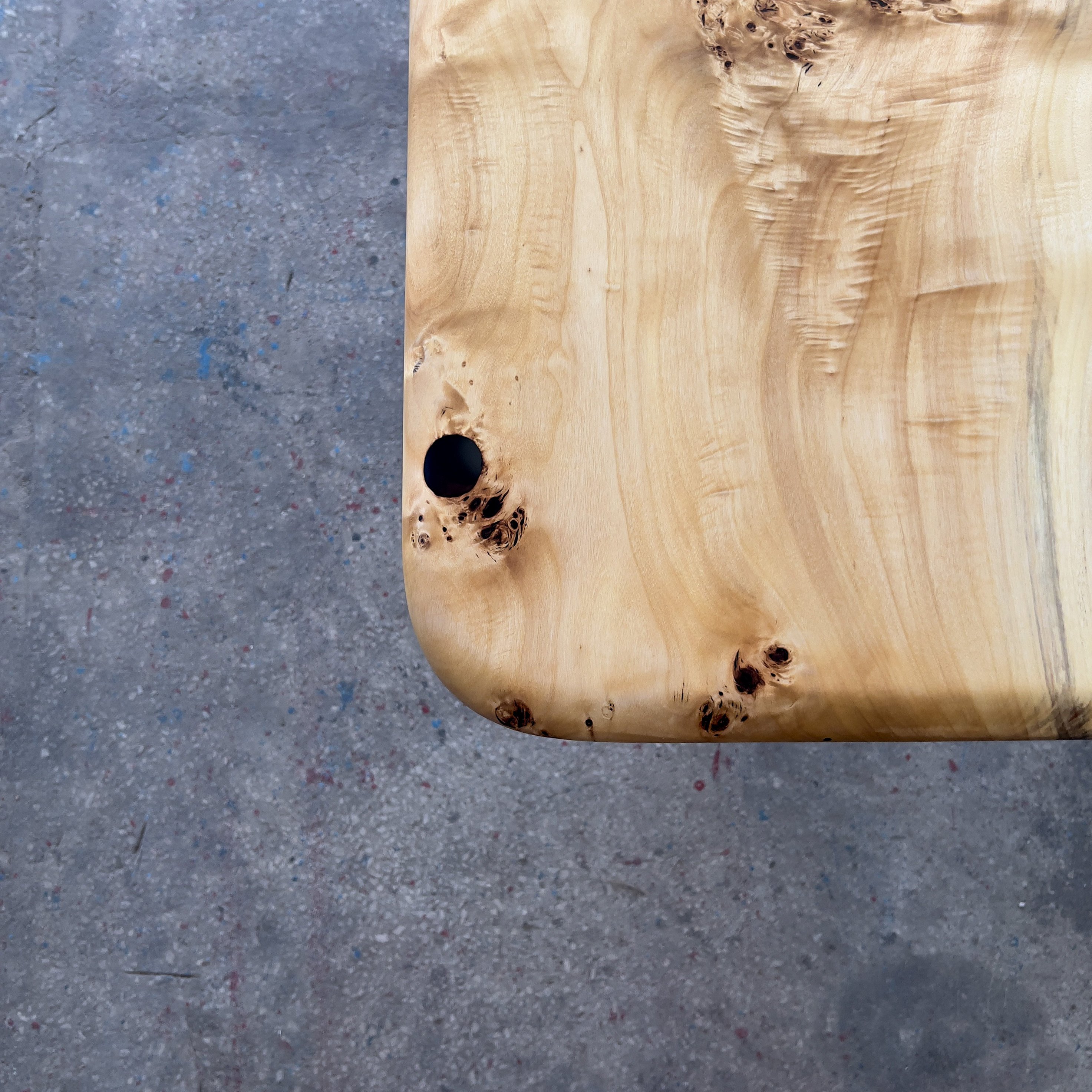 Solid Walnut Table and Matching Bench