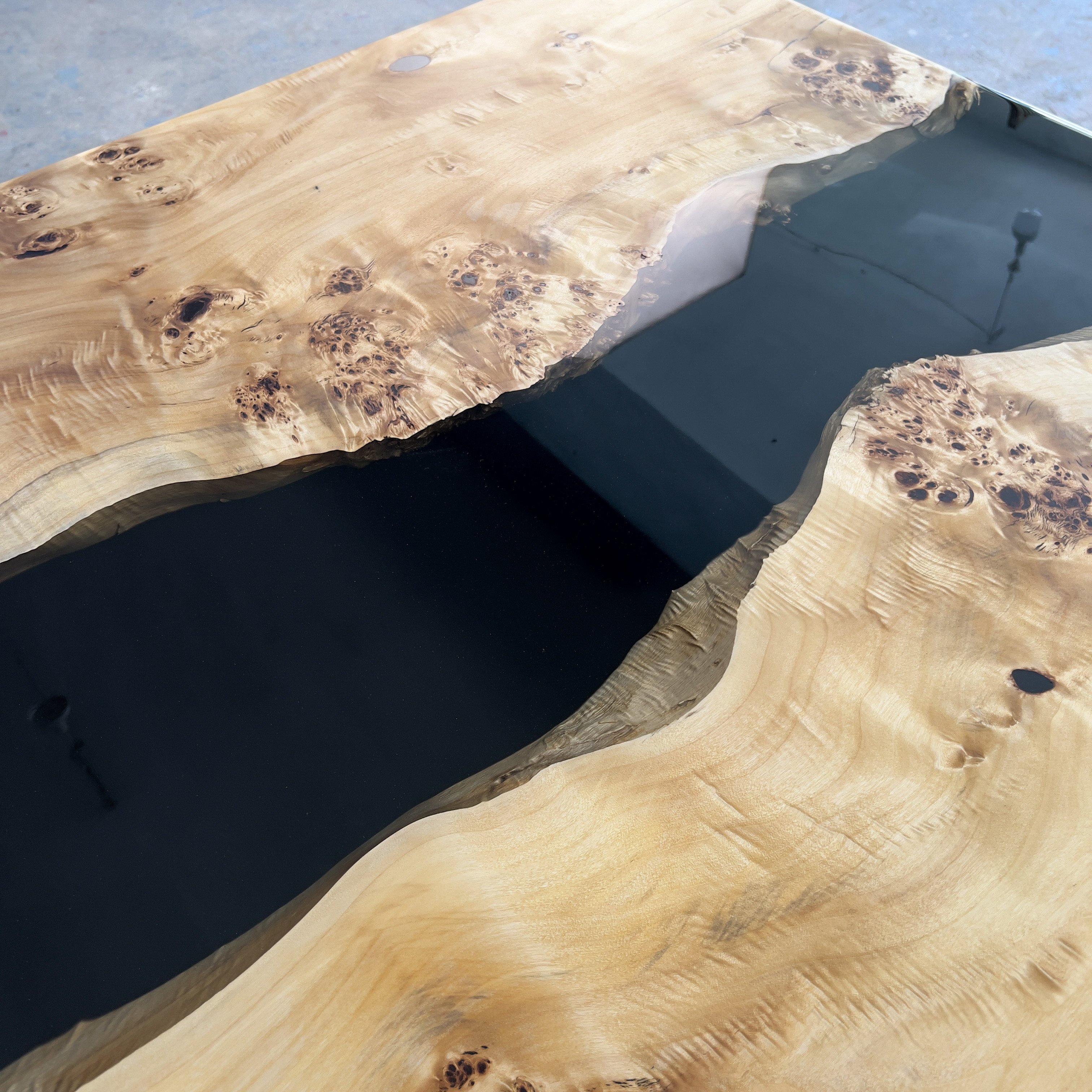 Solid Walnut Table and Matching Bench