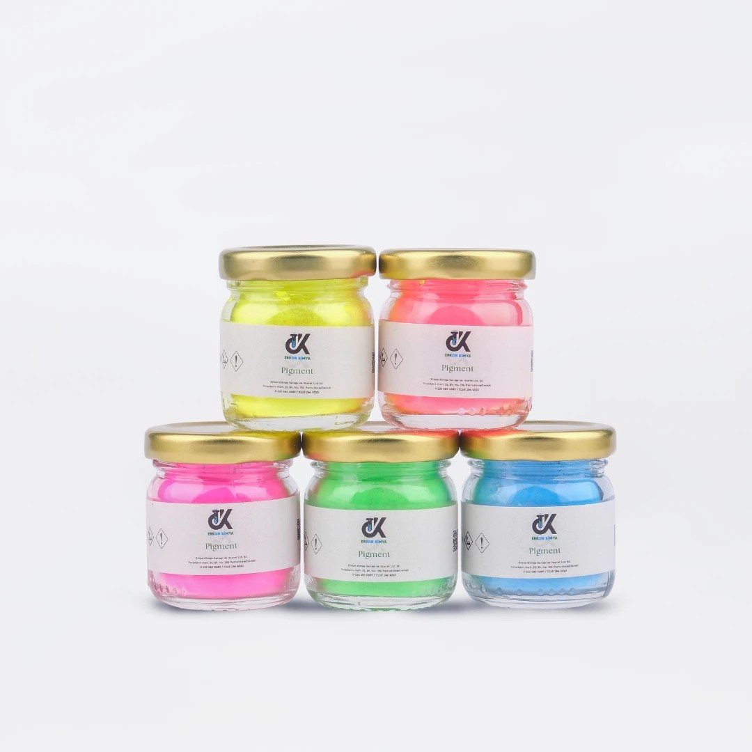 5’li Neon Toz Pigment Seti – Epoksi Uyumlu | Pembe, Sarı, Yeşil, Mavi, Fuşya | 50 gr