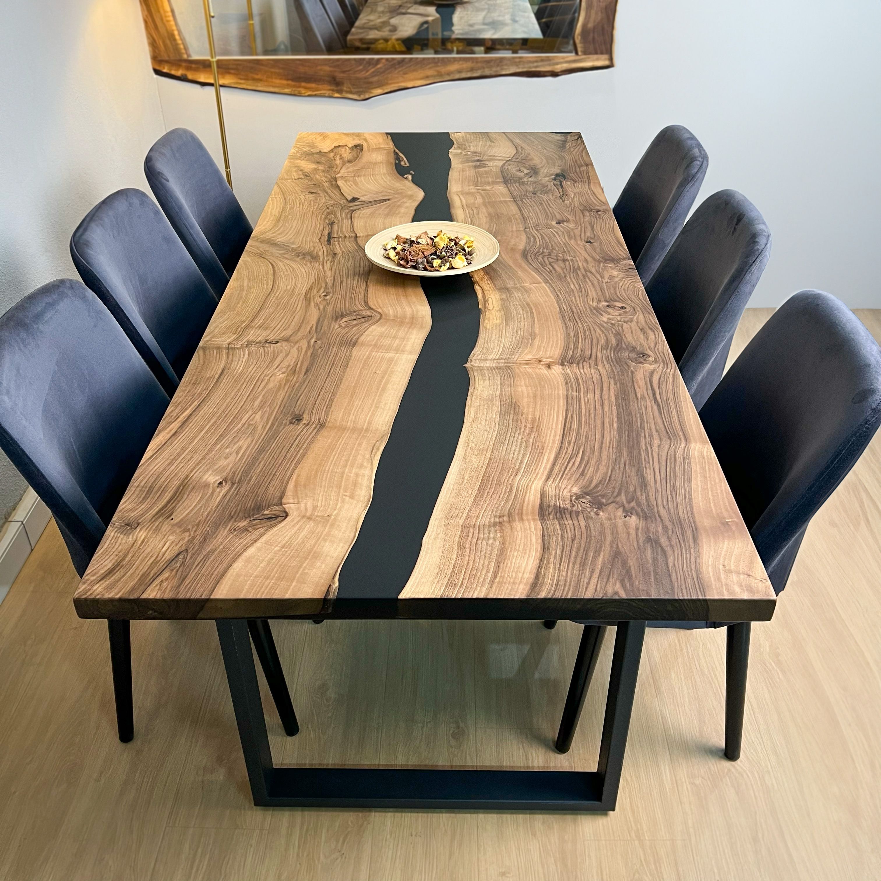 Black River Epoxy Table