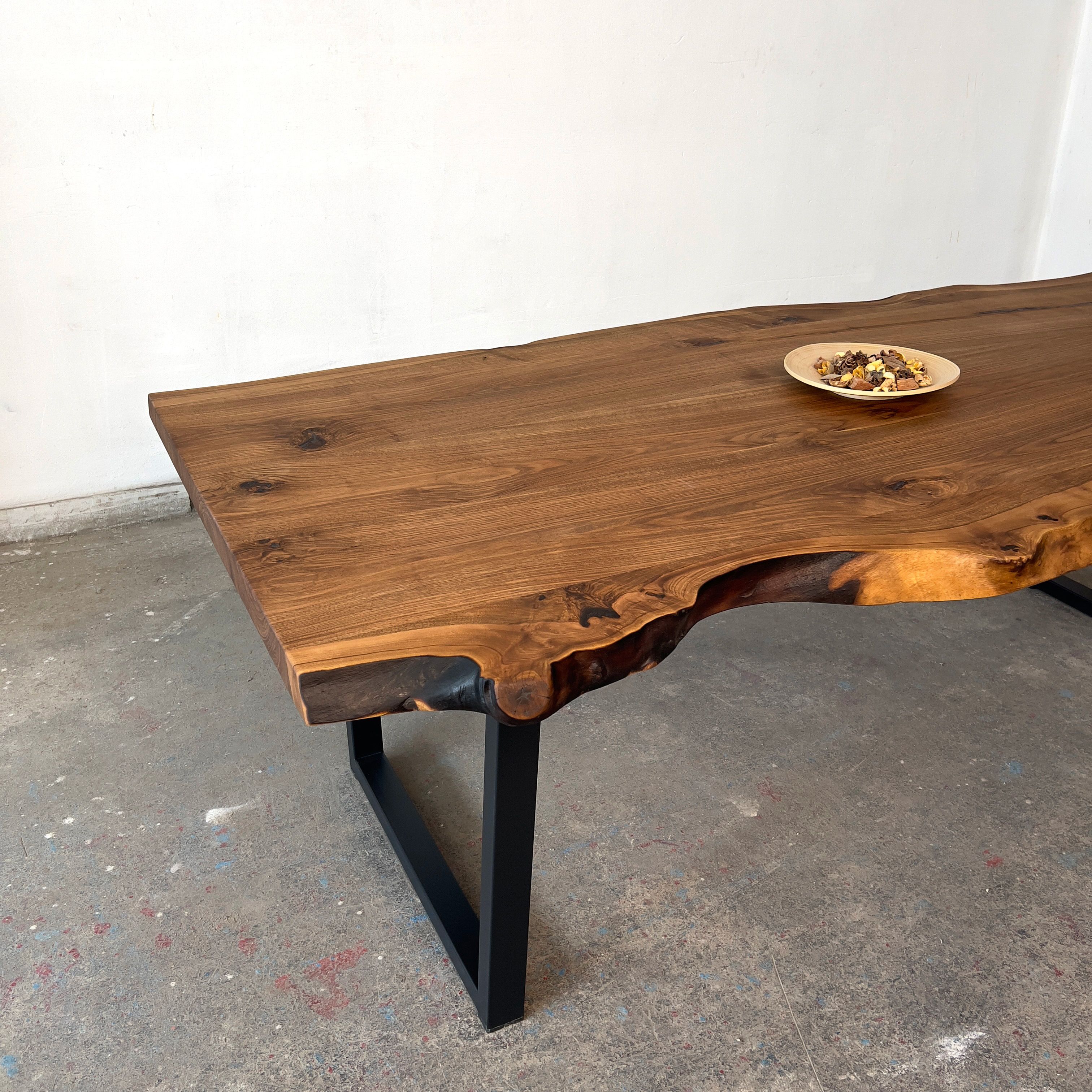 Live Edge Walnut Solid Wood Table