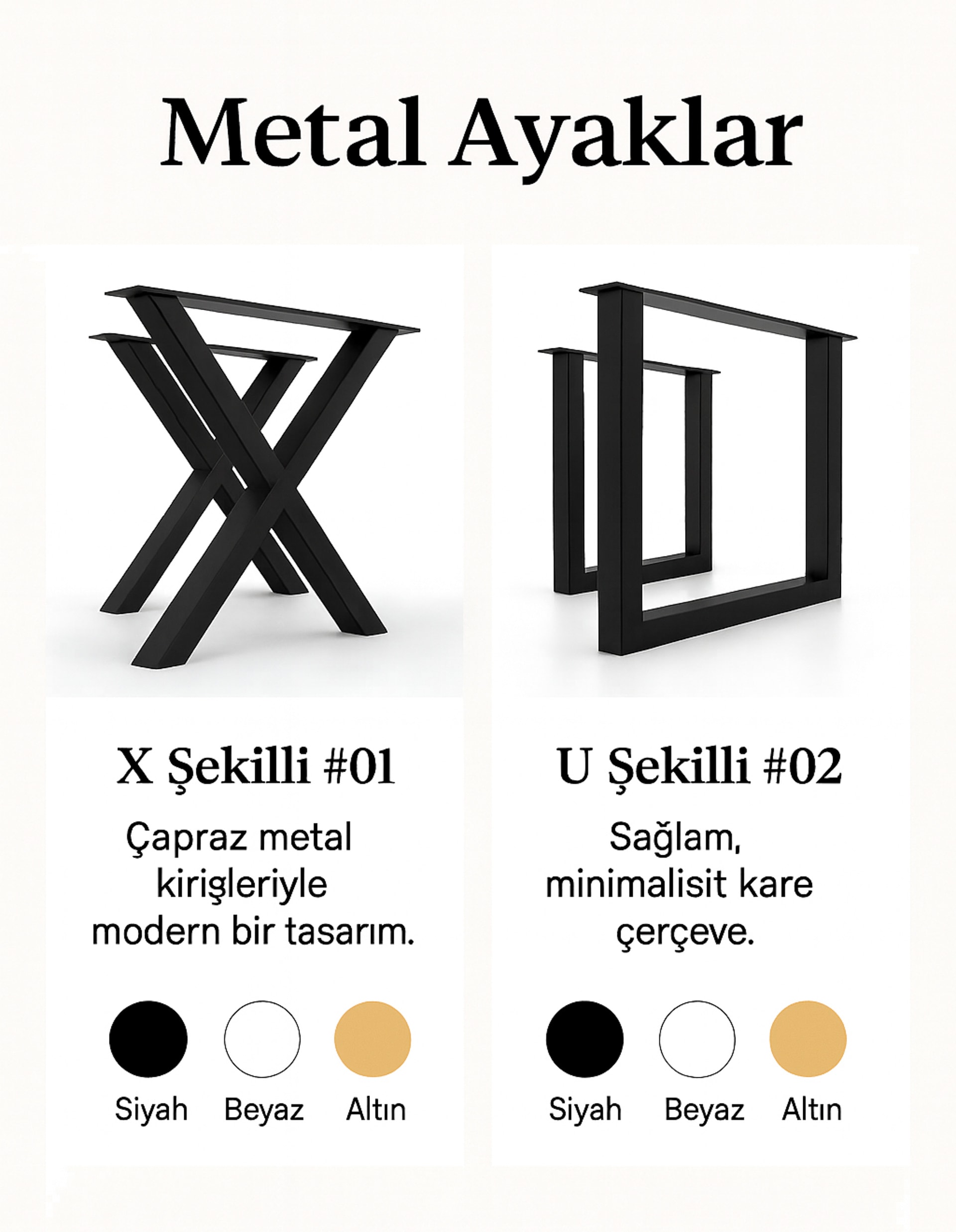 Masif Ceviz Çalışma Masası | Naturel Ceviz ve Koyu Ceviz