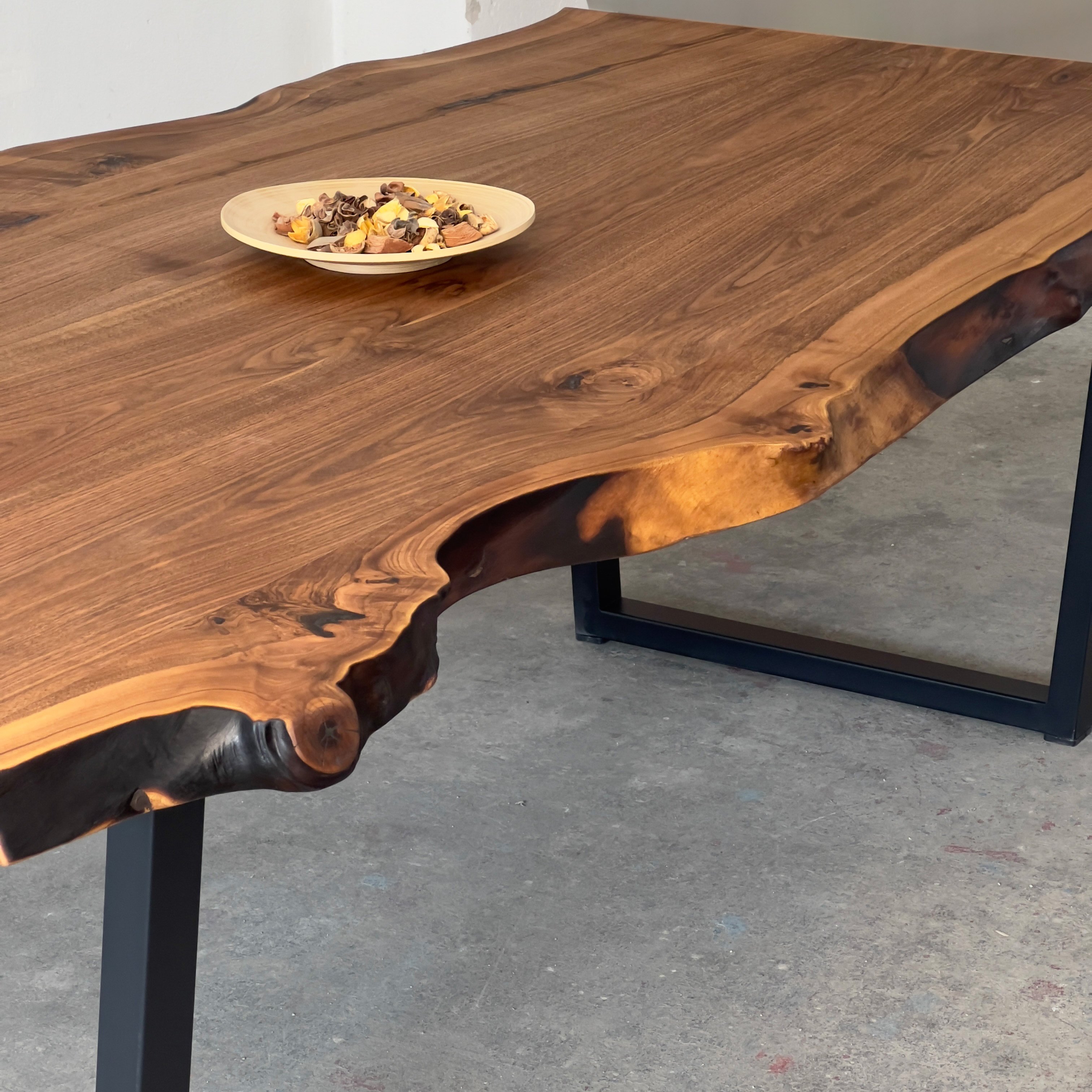 Live Edge Walnut Solid Wood Table main variant image