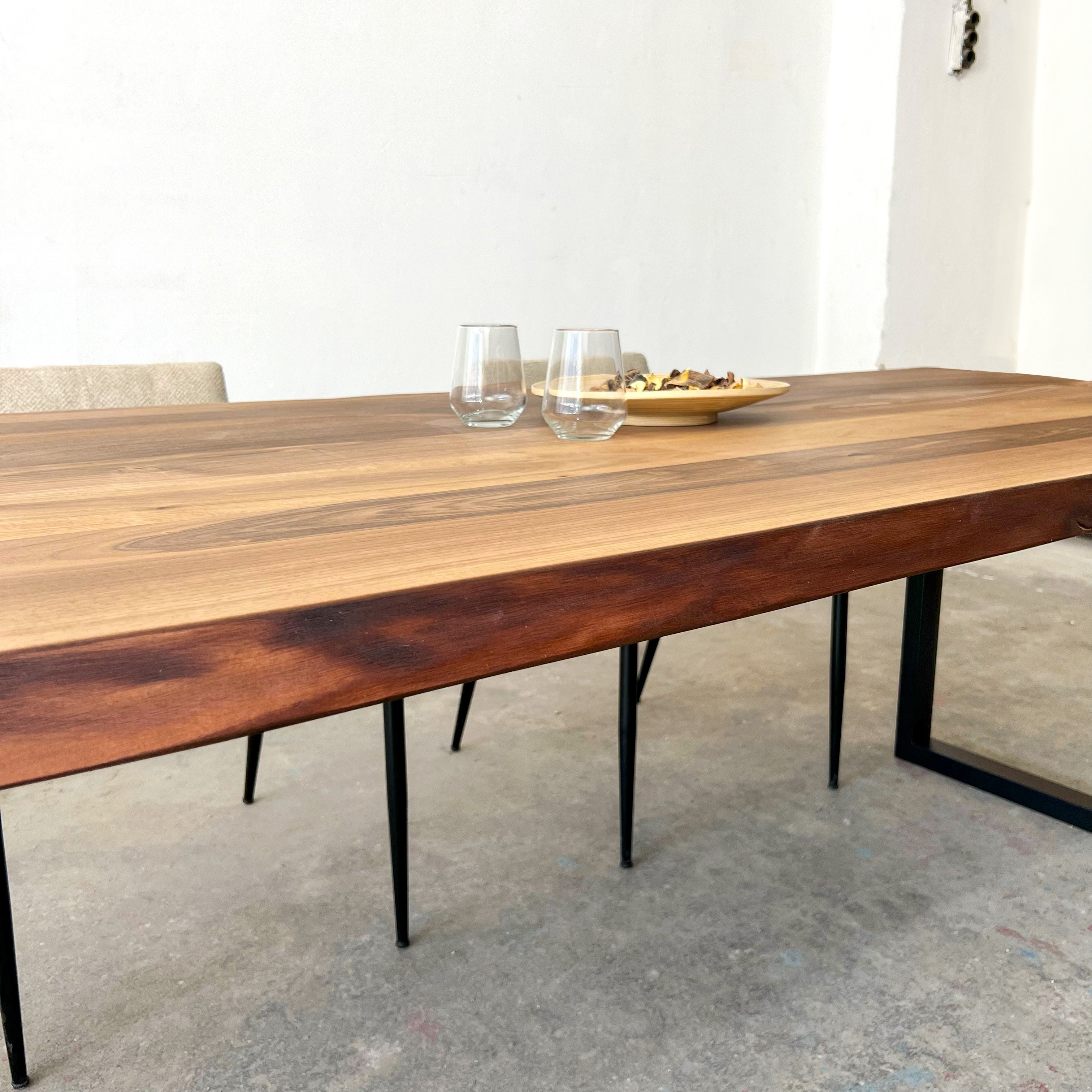 Live Edge Walnut Solid Wood Table