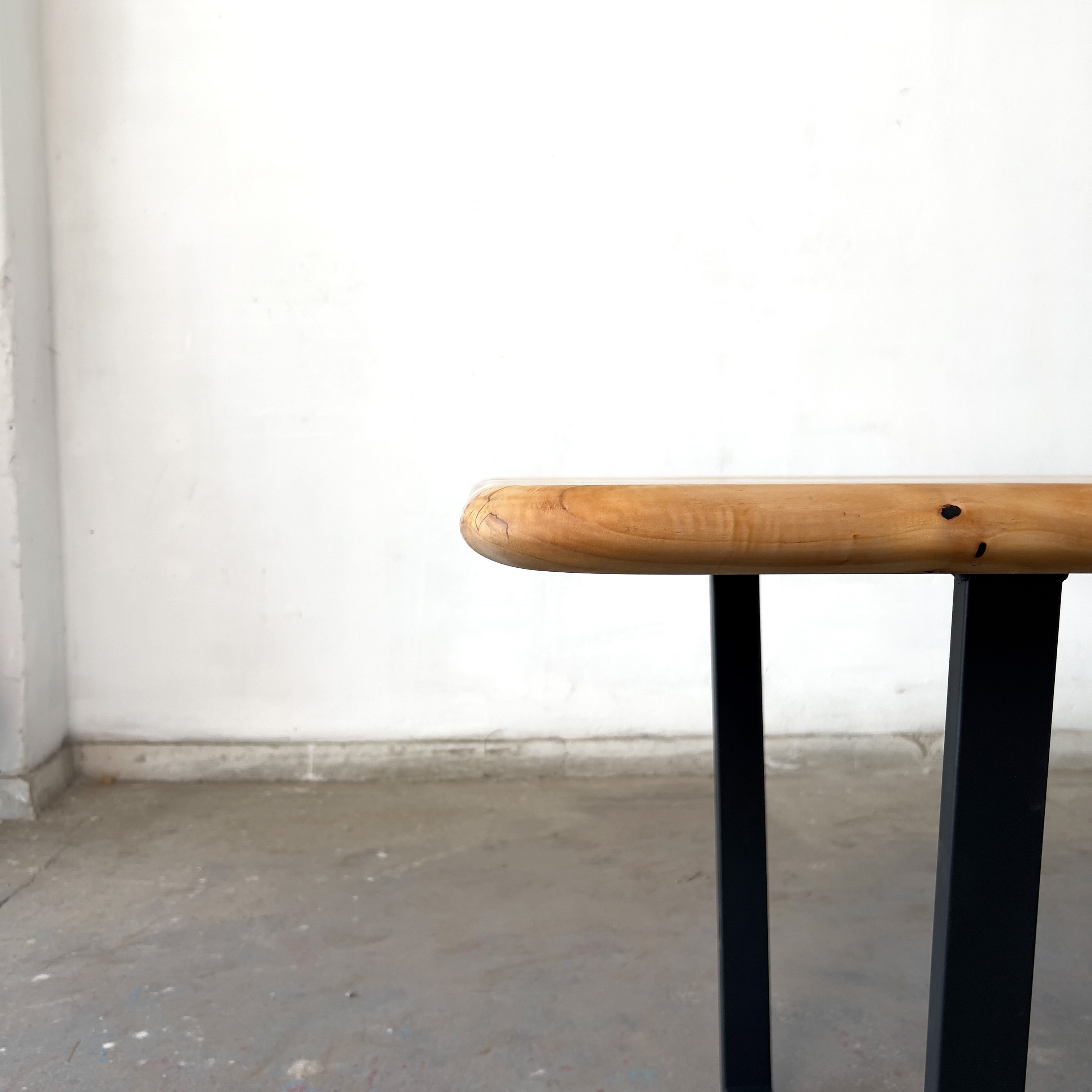 Solid Walnut Table and Matching Bench