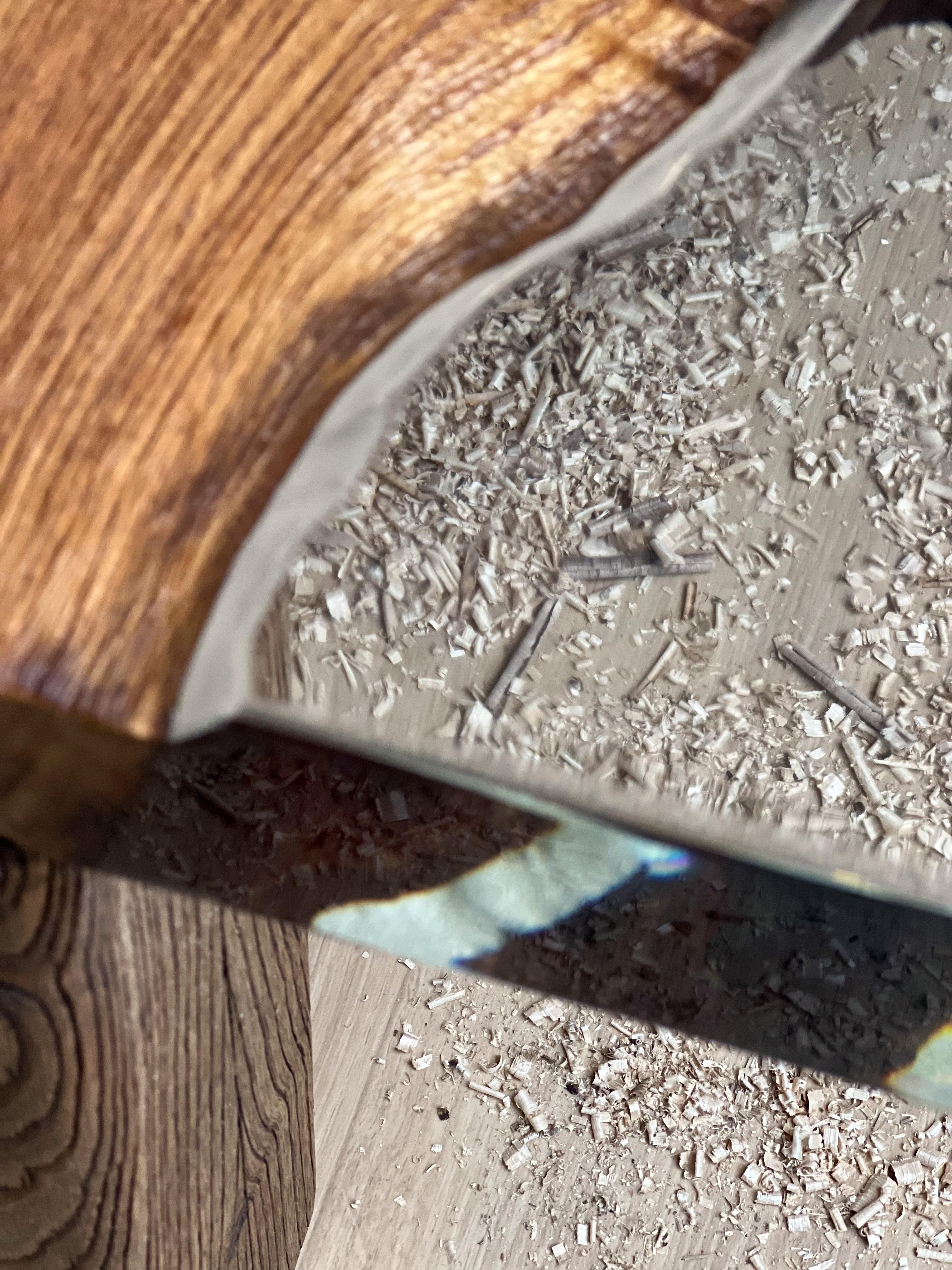 Rustic Distressed Chestnut One-of-a-kind Epoxy Coffee Table