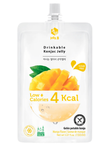 Jelly.B Low Calorie Drinkable Konjac Jelly Mango 150mL