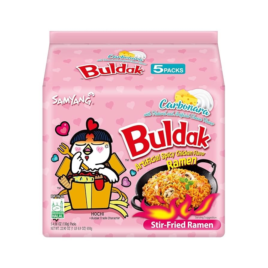 Samyang Carbonara 5'li Paket