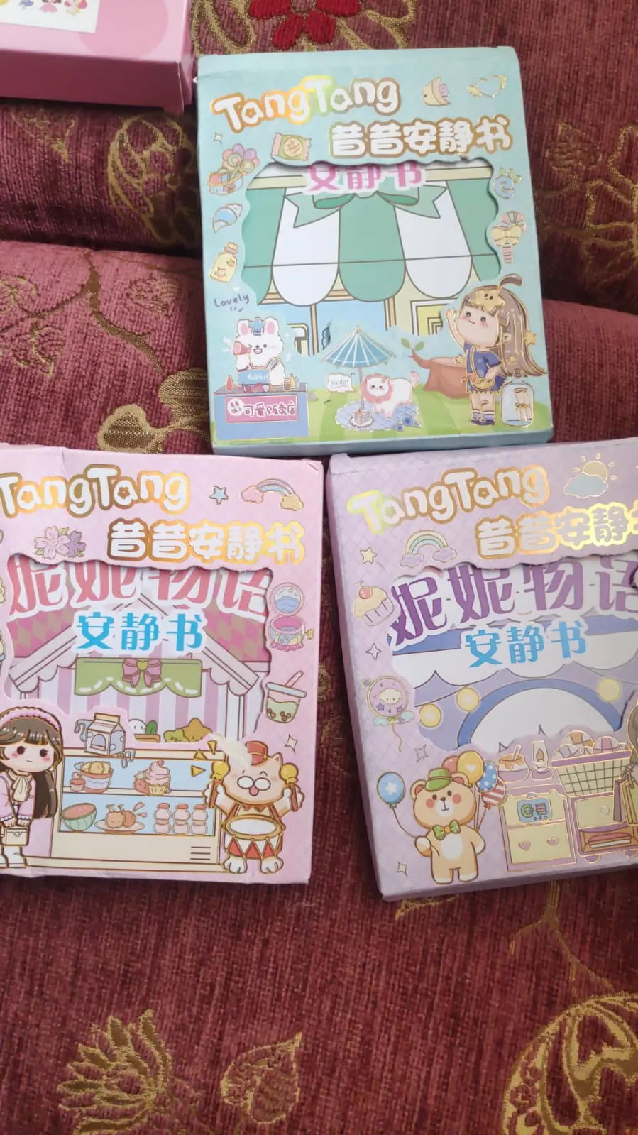 Tang tang sticker set 3 adet