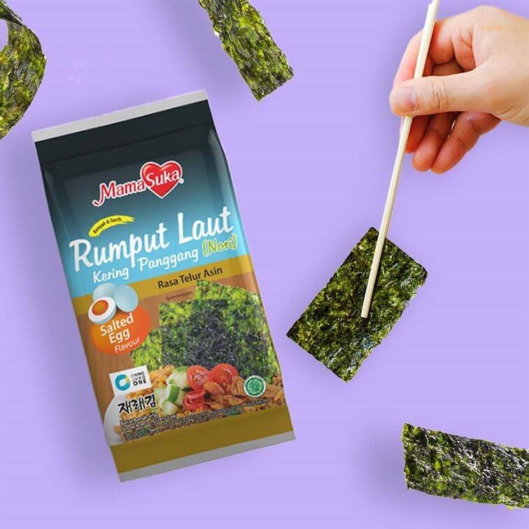 Mamasuka Kavrulmuş Deniz Yosunu 4.5gr Orjinal 1 adet