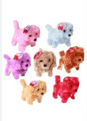 Yürüyen ve Havlayan Pilli Peluş Köpek Oyuncak